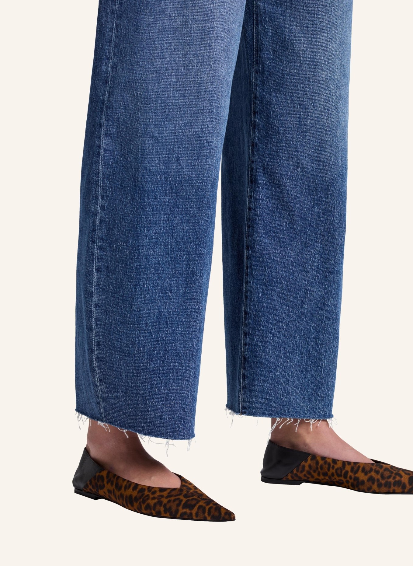 7 for all mankind Jeans BONNIE CURVILINEAR Wide Leg fit, Farbe: BLAU (Bild 3)