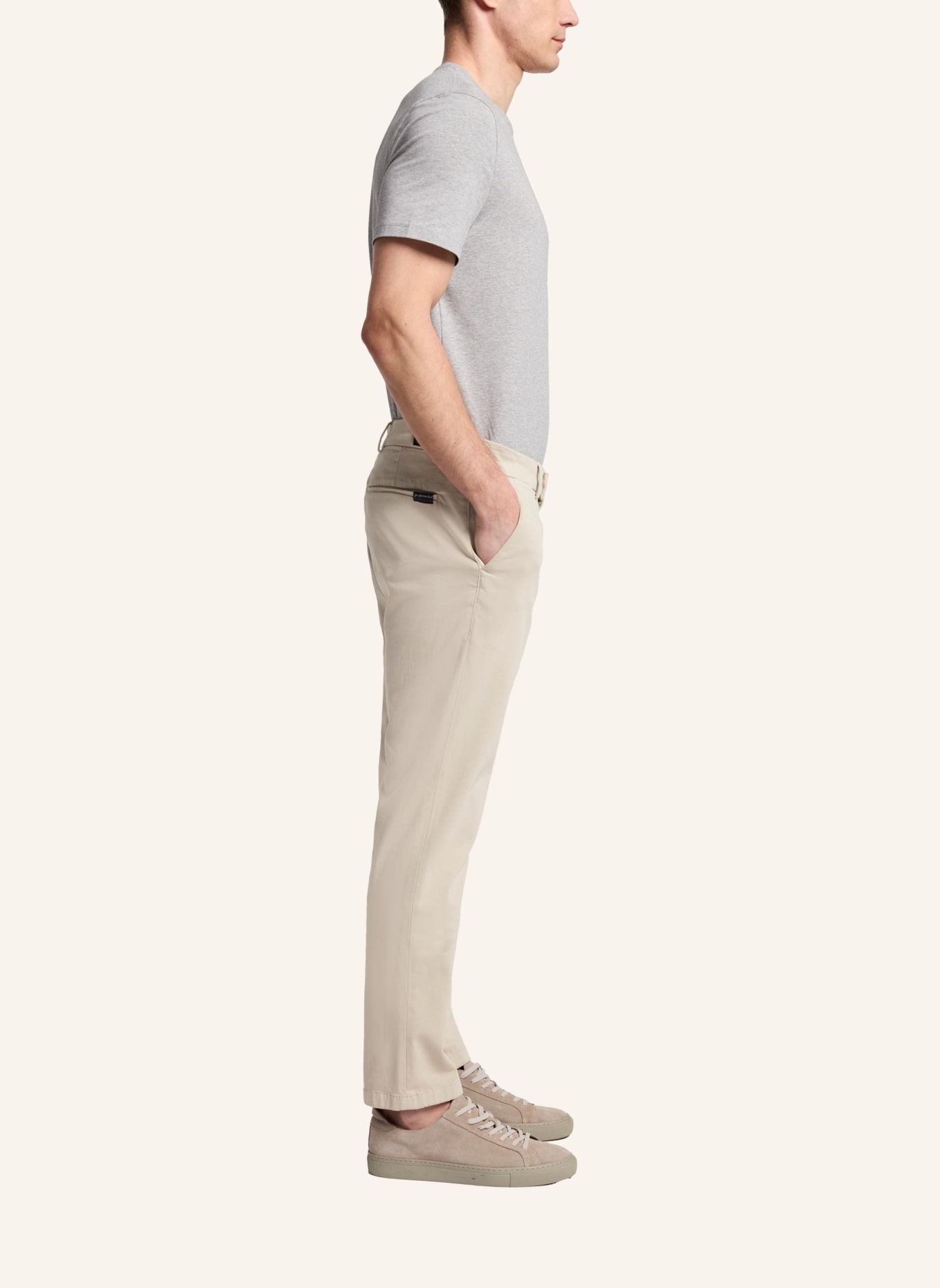 7 for all mankind Pants SLIMMY CHINO TAP. Chino Pant, Farbe: WEISS (Bild 4)