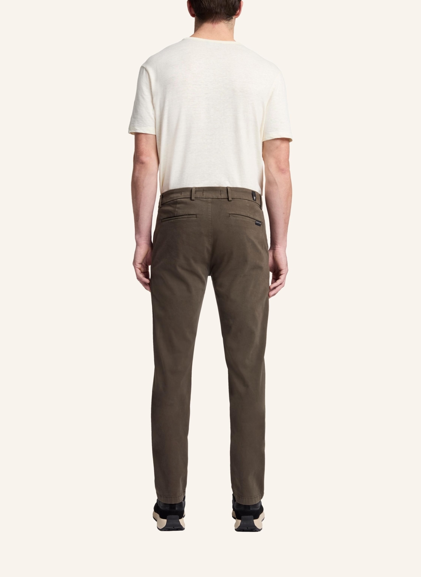 7 for all mankind Pants SLIMMY CHINO TAP. Chino Pant, Farbe: GRÜN (Bild 2)