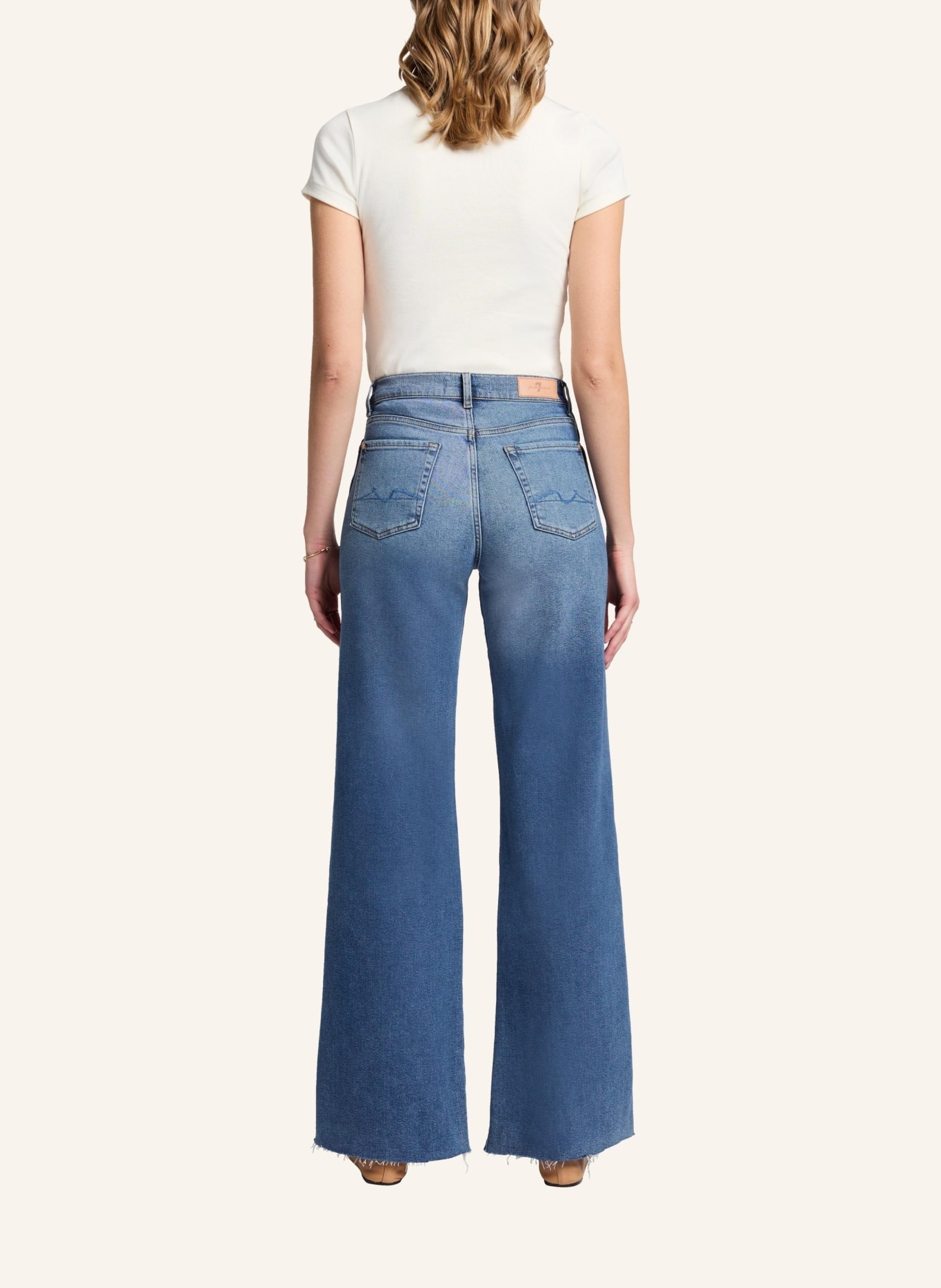 7 for all mankind Jeans LOTTA Flare fit, Farbe: BLAU (Bild 2)