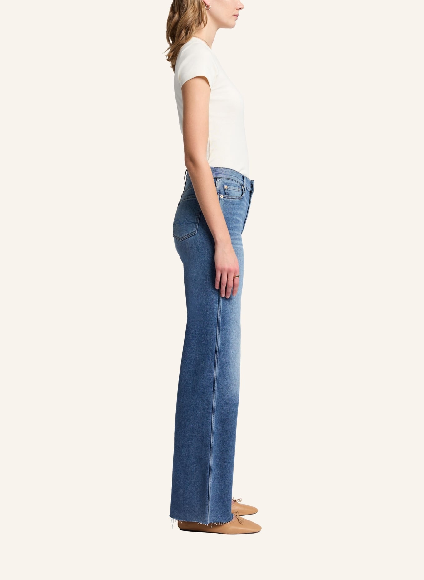 7 for all mankind Jeans LOTTA Flare fit, Farbe: BLAU (Bild 4)