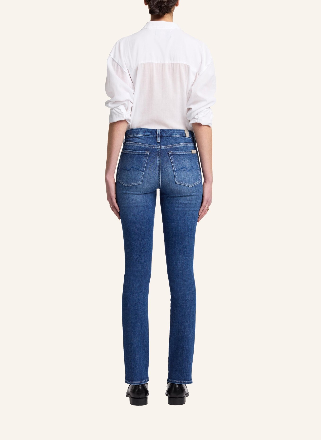 7 for all mankind Jeans KIMMIE STRAIGHT Straight fit, Farbe: BLAU (Bild 2)