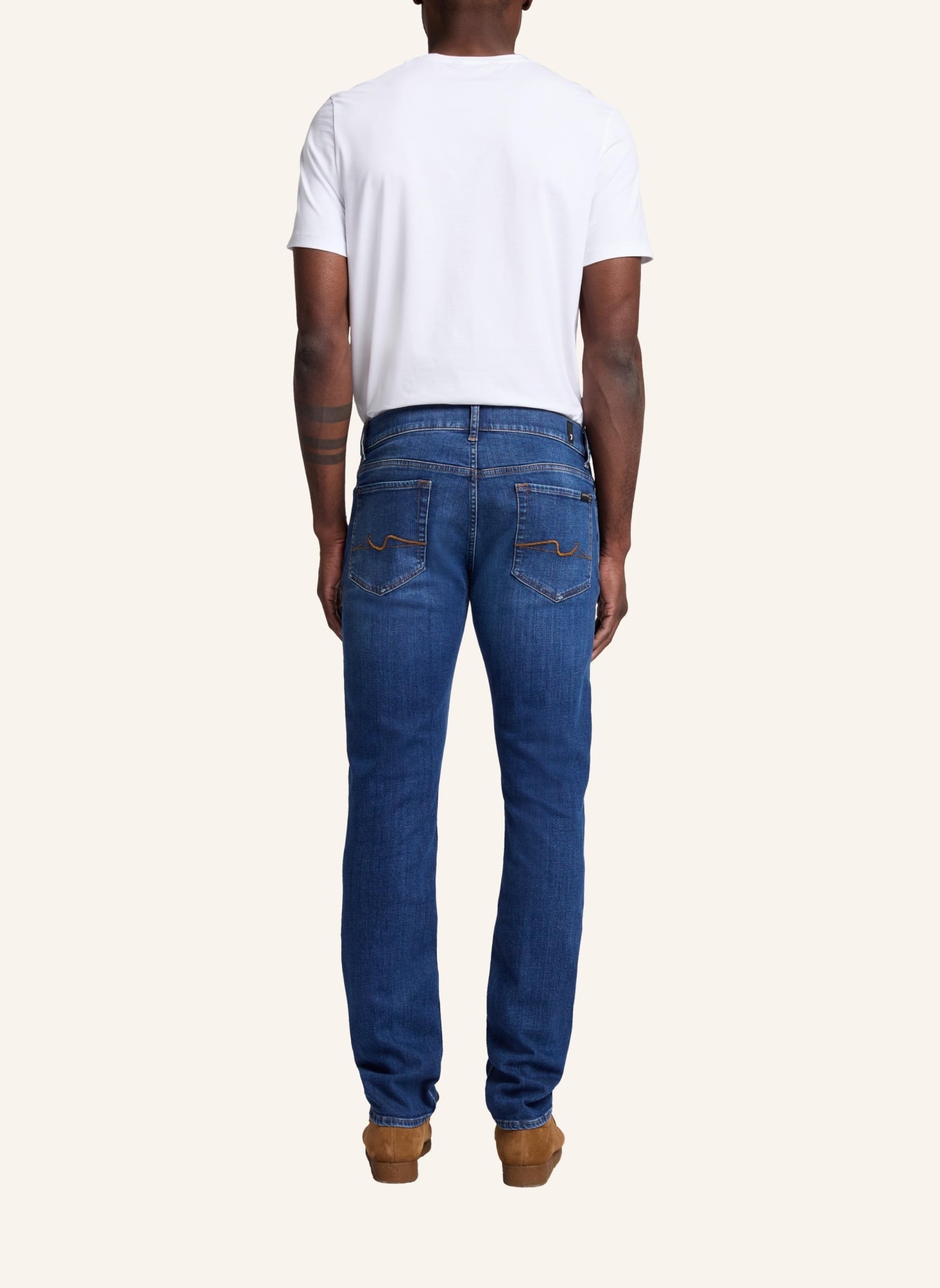 7 for all mankind Jeans PAXTYN Skinny fit, Farbe: BLAU (Bild 2)