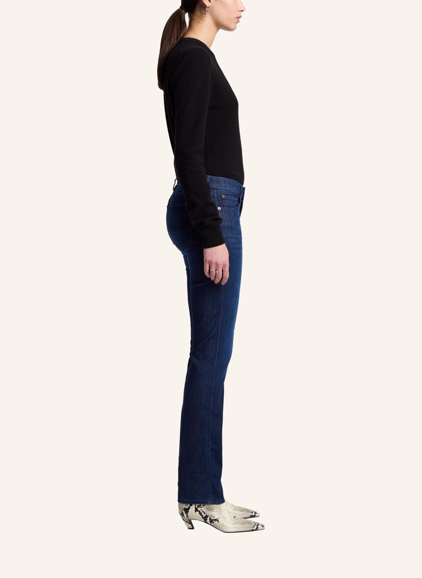 7 for all mankind Jeans KIMMIE STRAIGHT Straight fit, Farbe: BLAU (Bild 4)