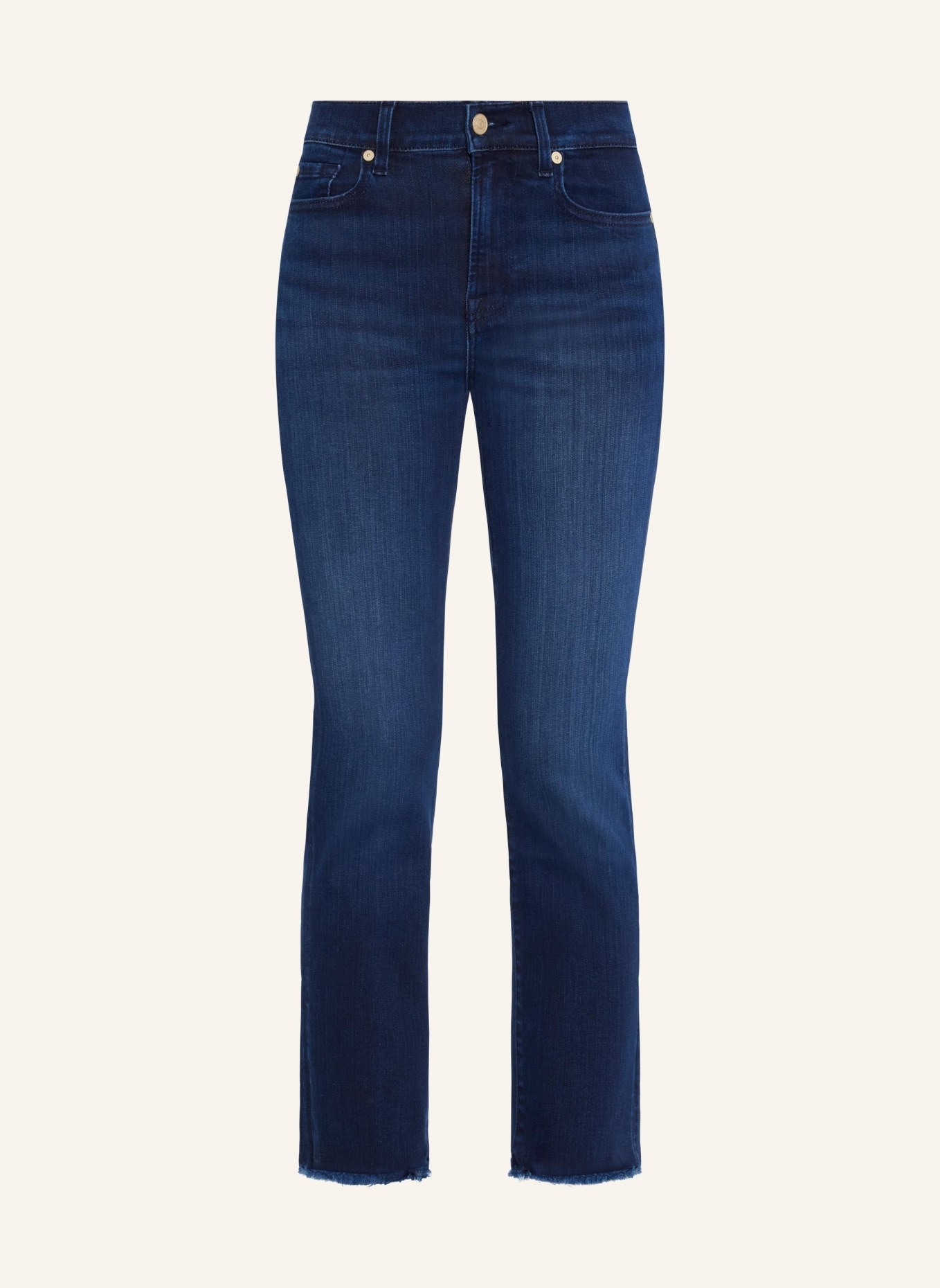 7 for all mankind Jeans THE STRAIGHT CROP Straight fit, Farbe: BLAU (Bild 1)