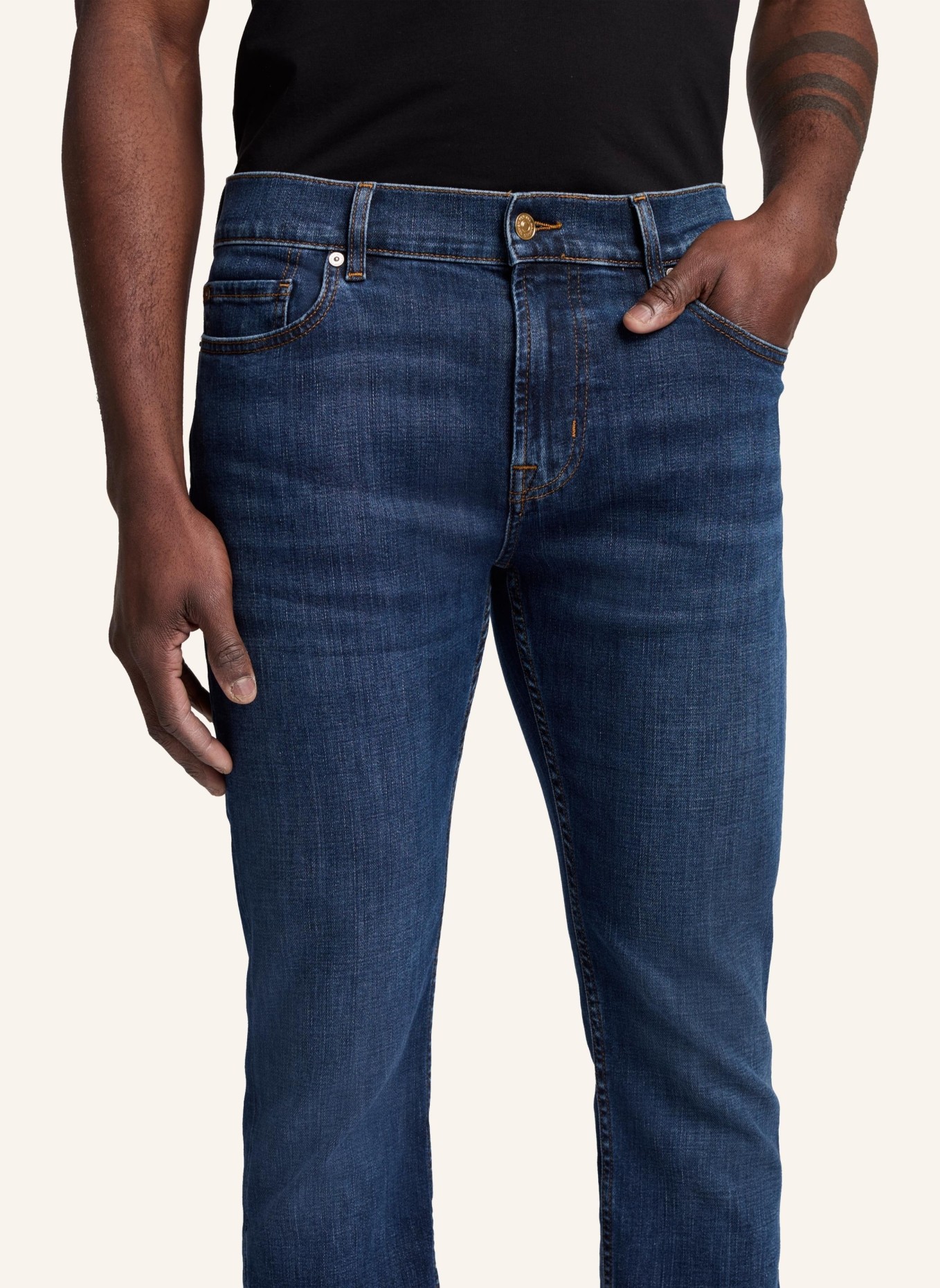 7 for all mankind Jeans PAXTYN Skinny fit, Farbe: BLAU (Bild 3)