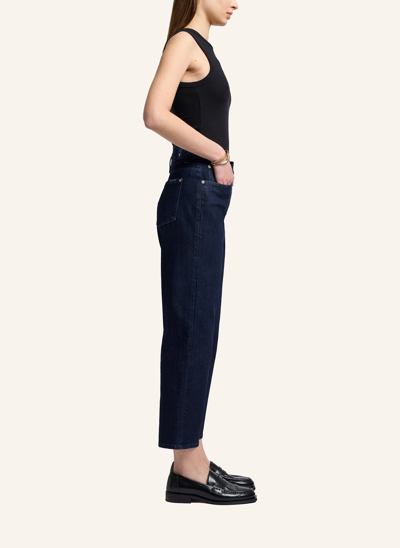 7 for all mankind Jeans THE MODERN STRAIGHT Straight Fit, Farbe: BLAU (Bild 4)