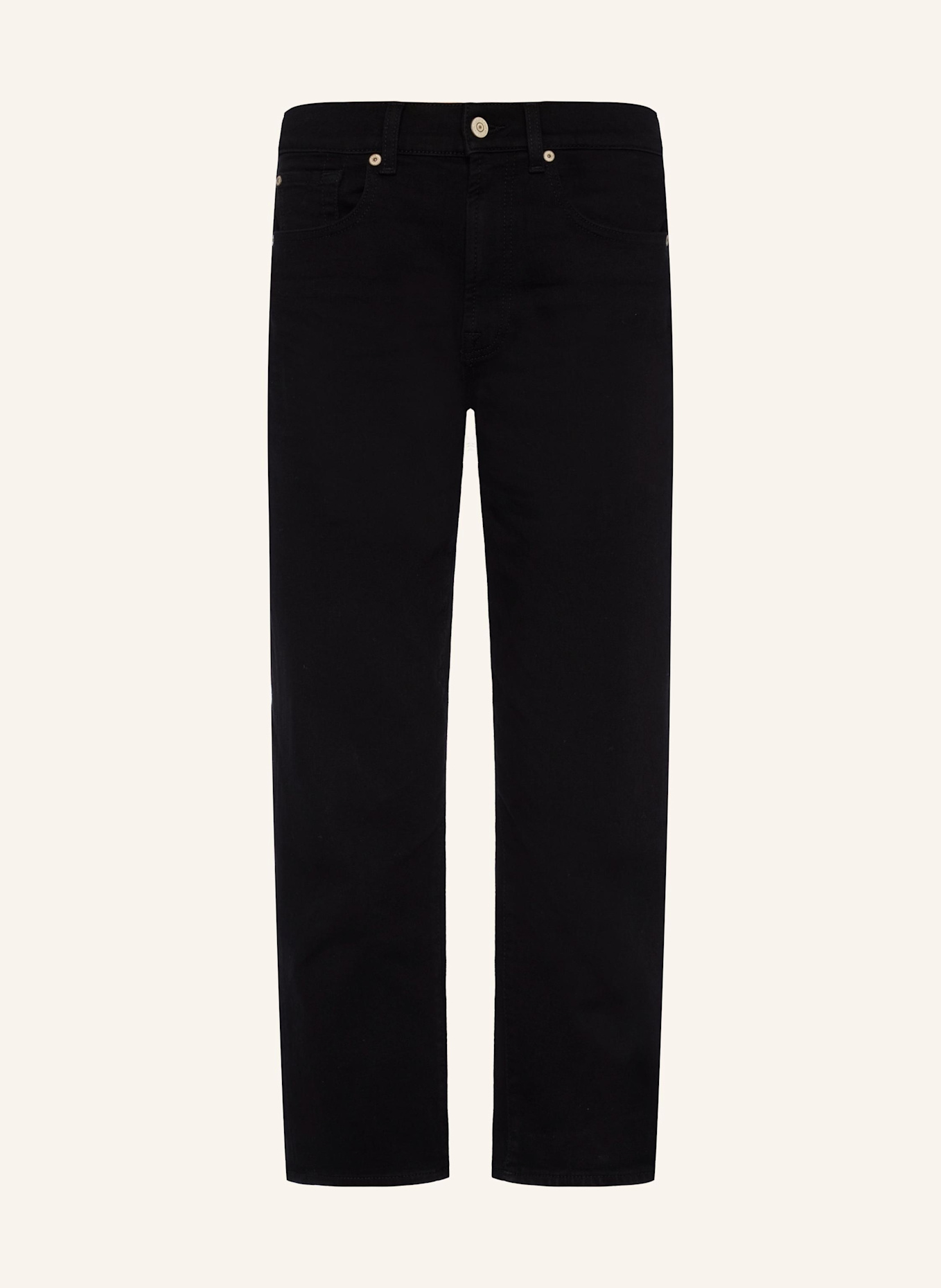 7 for all mankind Jeans THE MODERN STRAIGHT Straight Fit, Farbe: SCHWARZ (Bild 1)