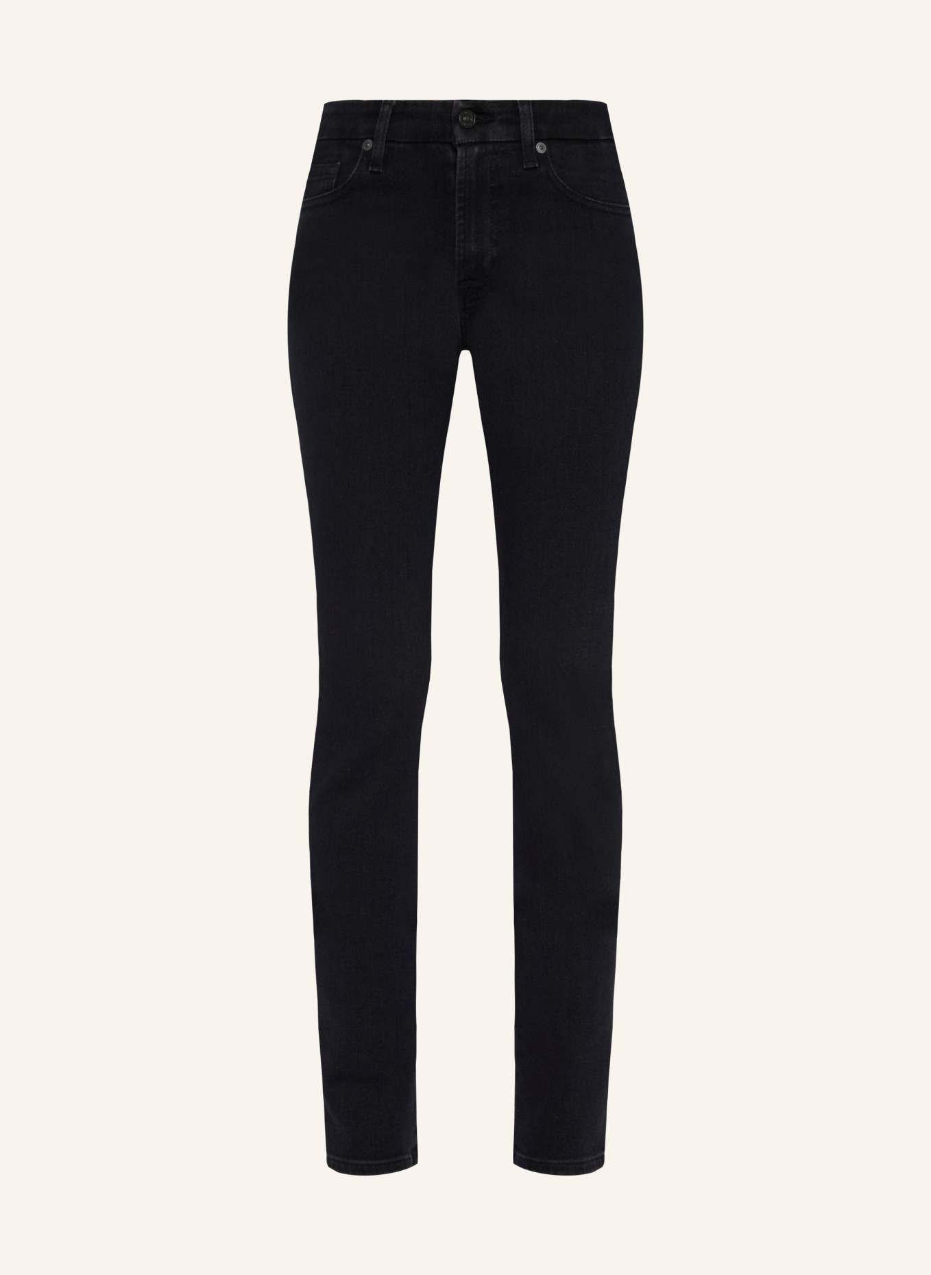 7 for all mankind Jeans KIMMIE STRAIGHT Straight Fit, Farbe: SCHWARZ (Bild 1)