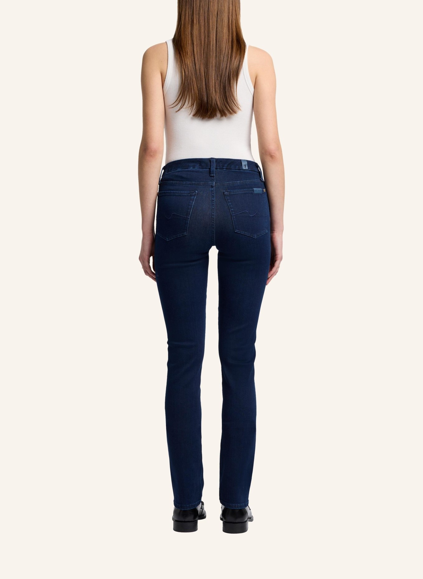 7 for all mankind Jeans KIMMIE STRAIGHT Straight Fit, Farbe: BLAU (Bild 2)