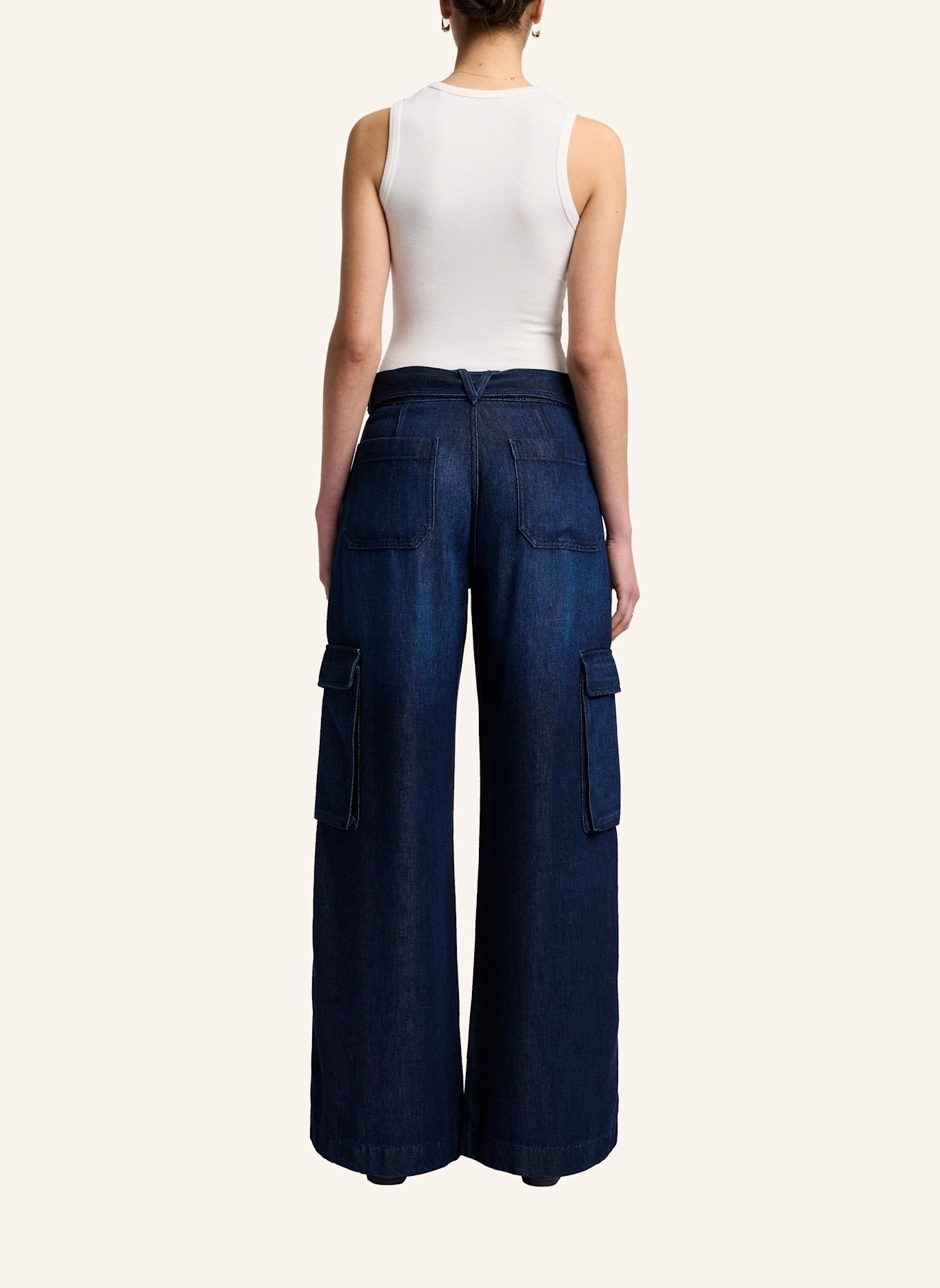 7 for all mankind Jeans CARGO PALAZZO Cargo Fit, Farbe: BLAU (Bild 2)