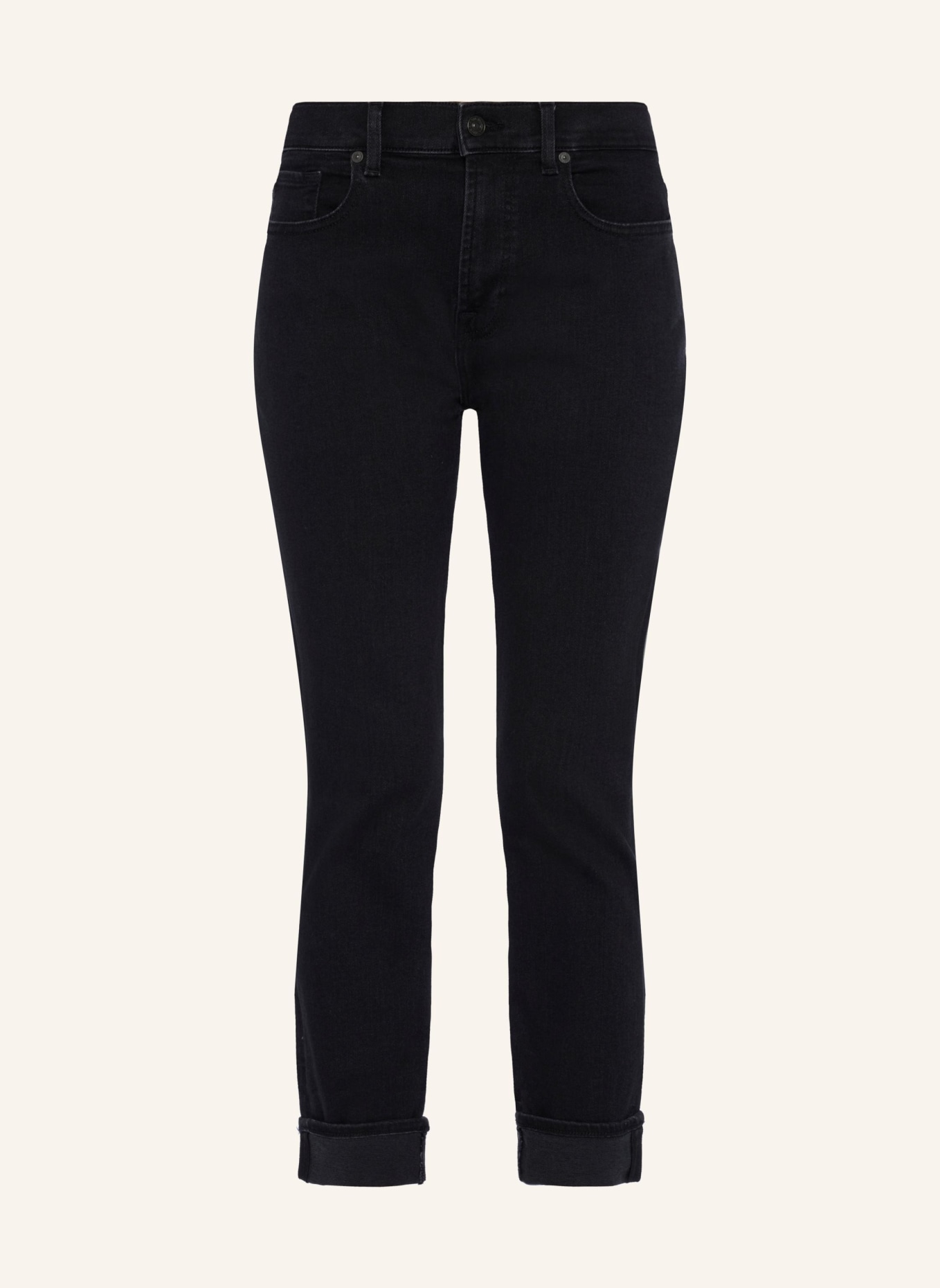 7 for all mankind Jeans RELAXED SKINNY Slim Fit, Farbe: SCHWARZ (Bild 1)