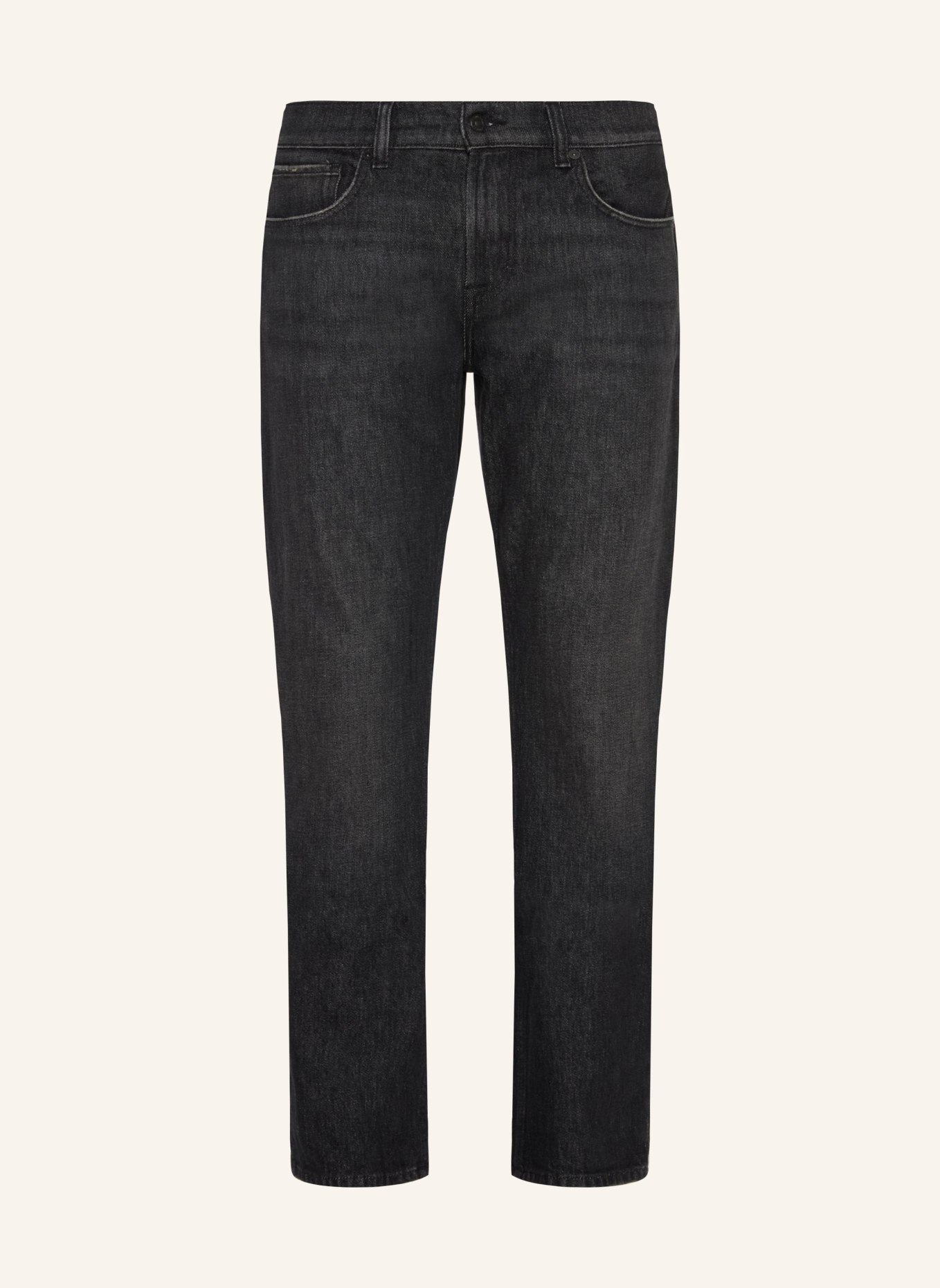 7 for all mankind Jeans THE STRAIGHT Straight Fit, Farbe: SCHWARZ (Bild 1)