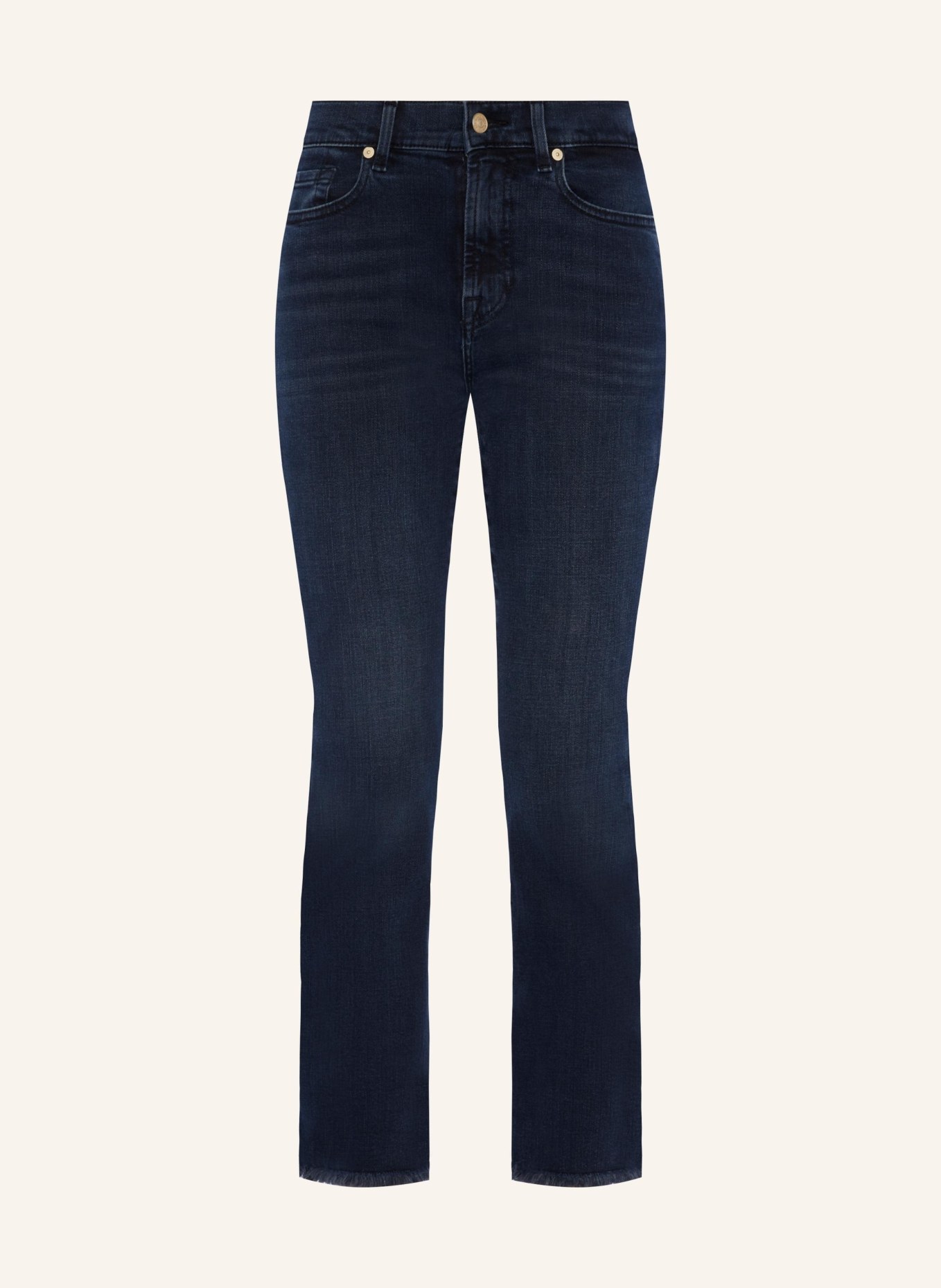 7 for all mankind Jeans THE STRAIGHT CROP Straight Fit, Farbe: BLAU (Bild 1)