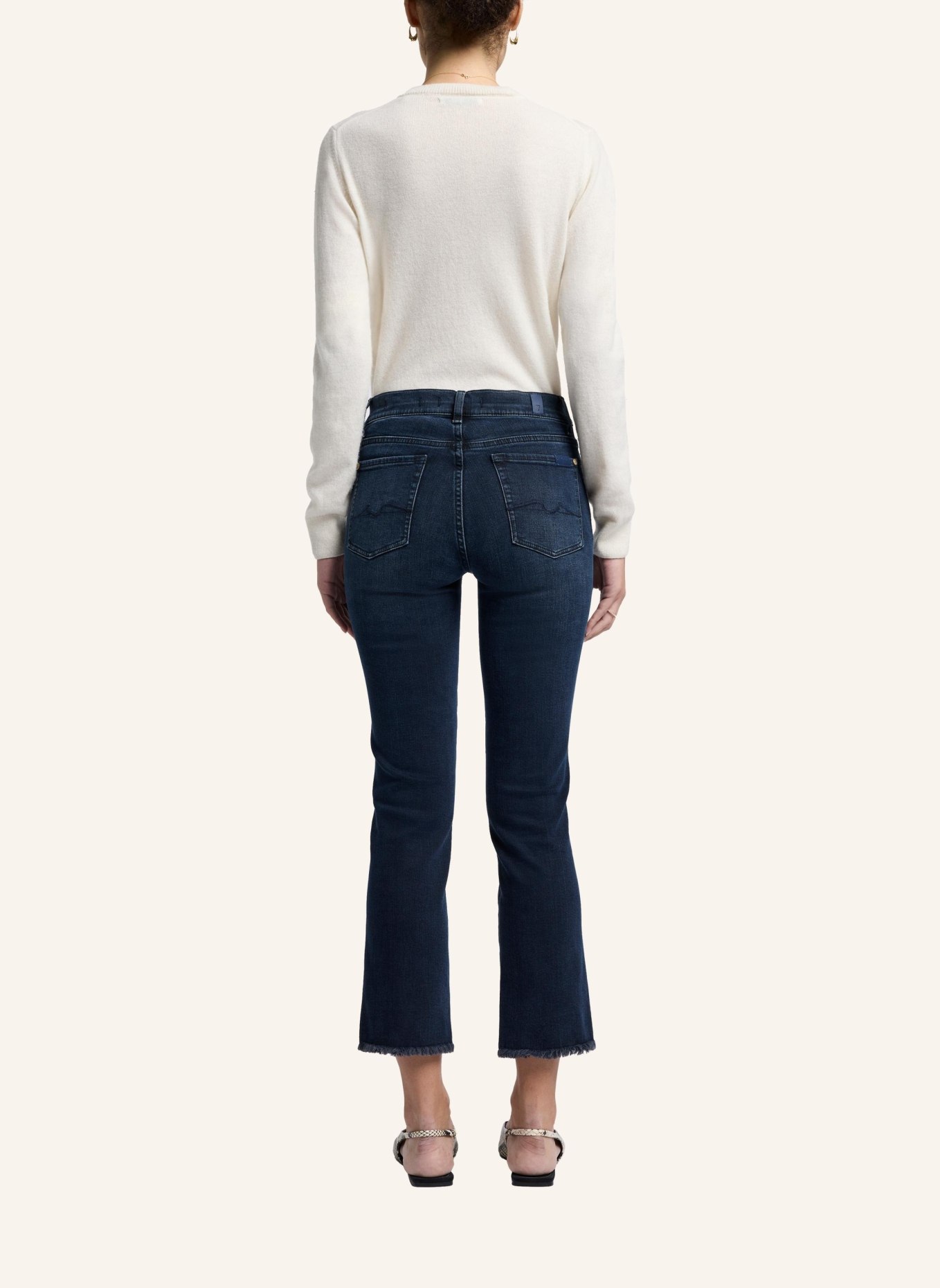 7 for all mankind Jeans THE STRAIGHT CROP Straight Fit, Farbe: BLAU (Bild 2)