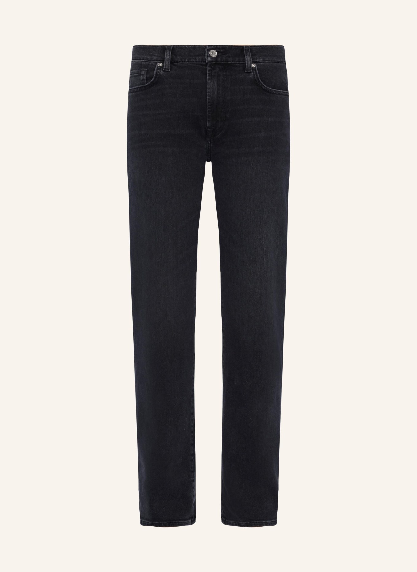 7 for all mankind Jeans ELLIE STRAIGHT, Farbe: SCHWARZ (Bild 1)