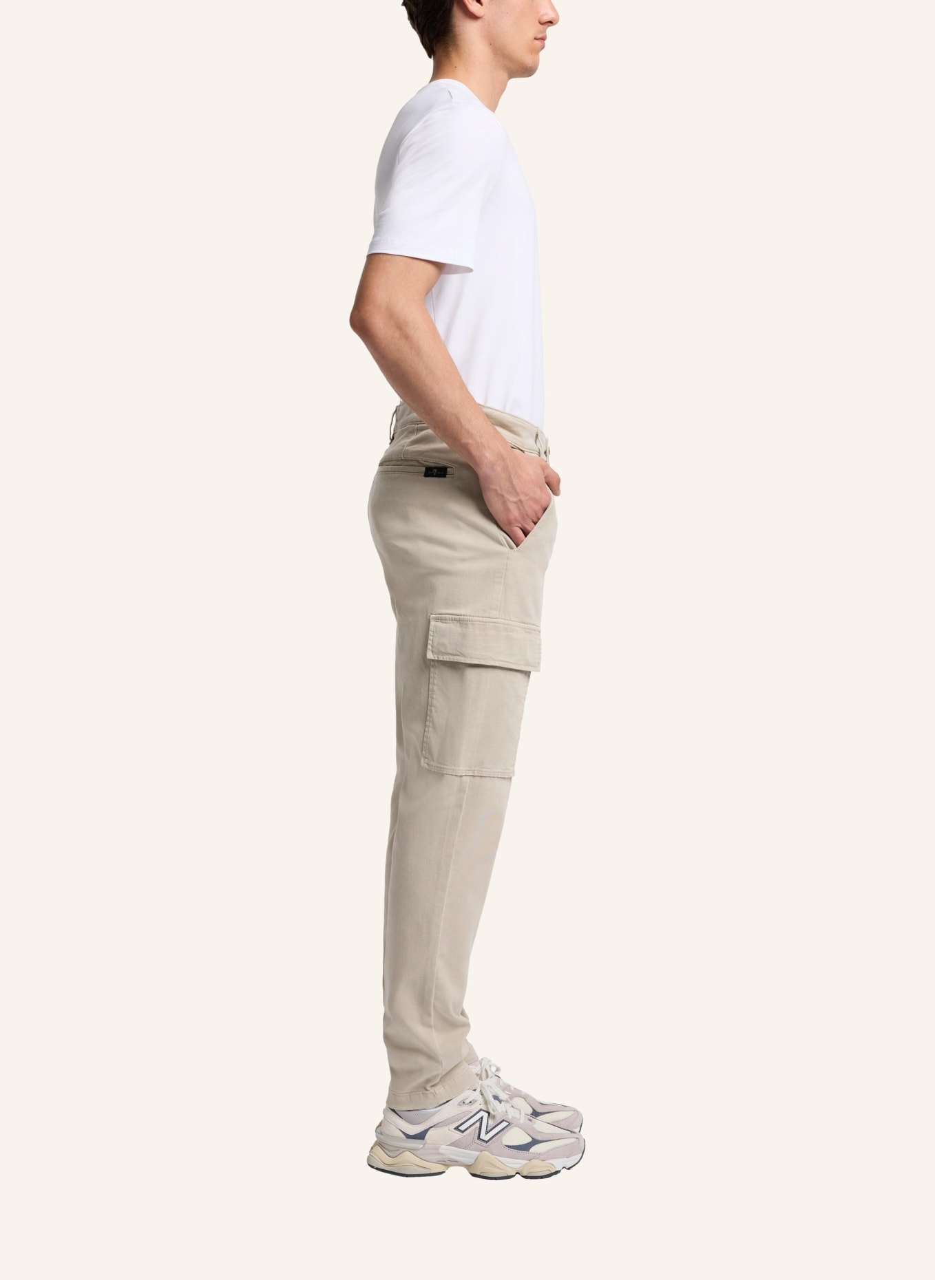 7 for all mankind Pants CARGO CHINO Cargo Fit, Farbe: GRAU (Bild 4)