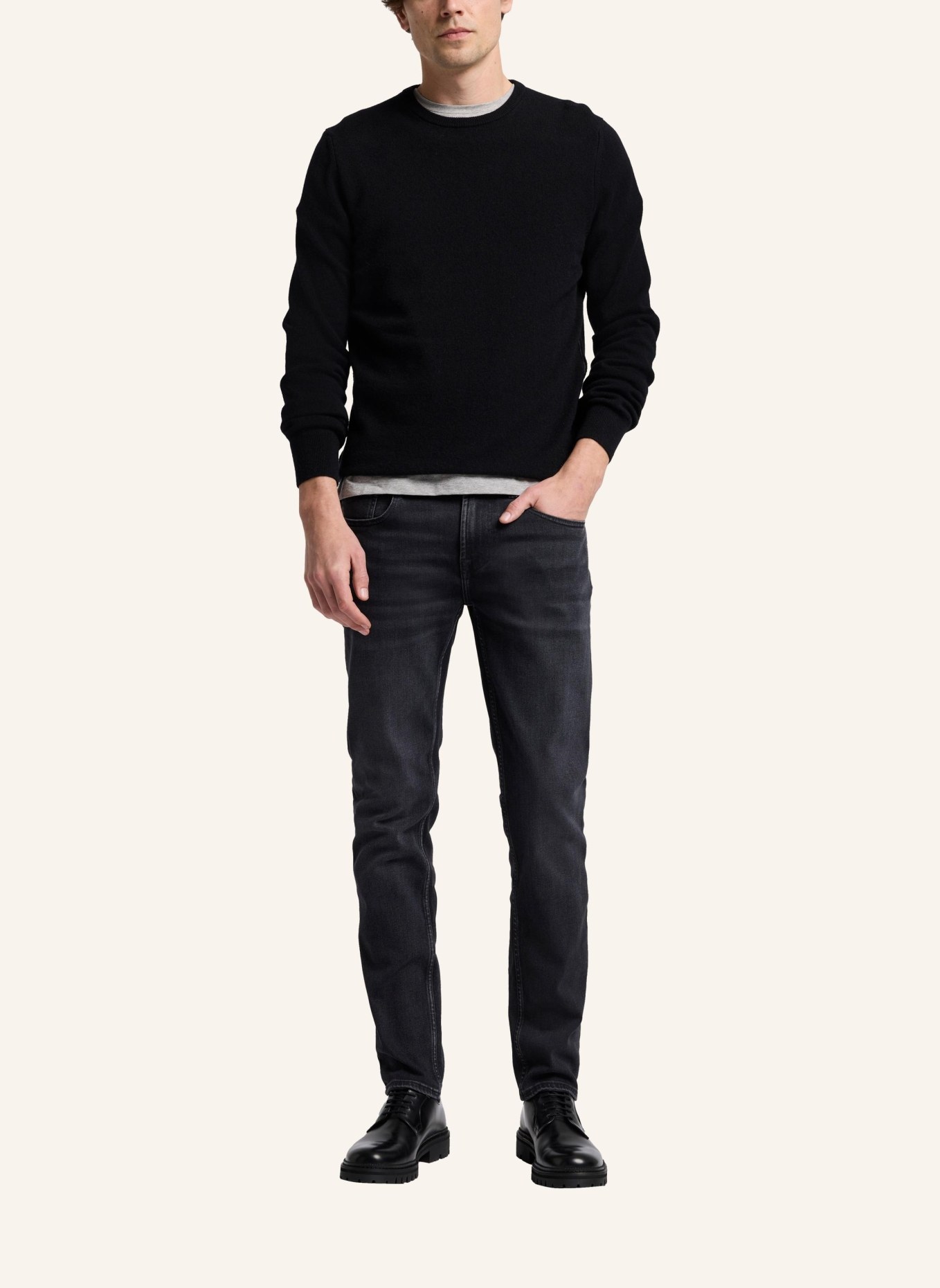 7 for all mankind Jeans SLIMMY TAPERED Slim Fit, Farbe: SCHWARZ (Bild 5)