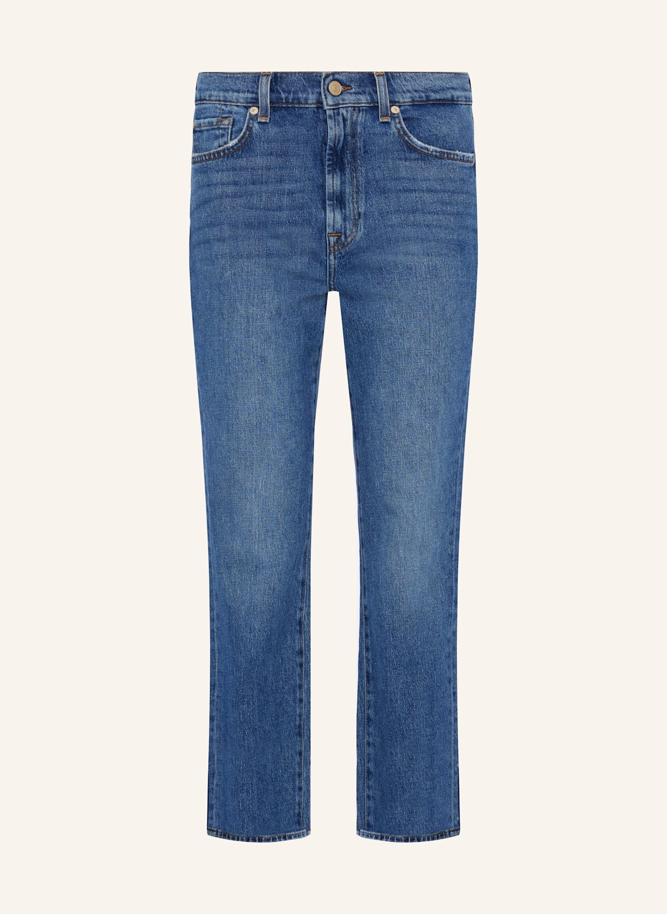 7 for all mankind Jeans LOGAN STOVEPIPE Straight Fit, Farbe: BLAU (Bild 1)