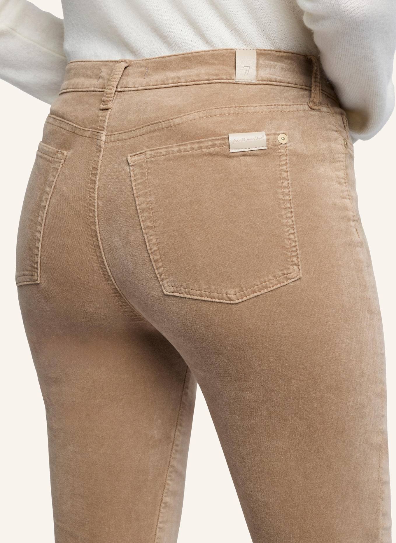 7 for all mankind Pants HW ALI Flare Fit, Farbe: BEIGE (Bild 3)