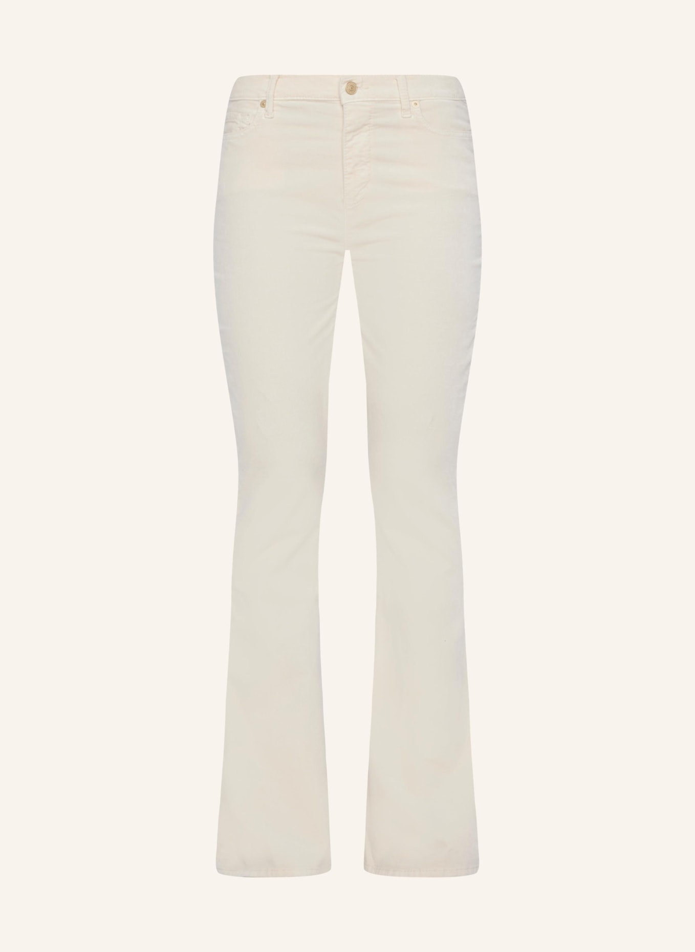 7 for all mankind Pants HW ALI Flare Fit, Farbe: WEISS (Bild 1)