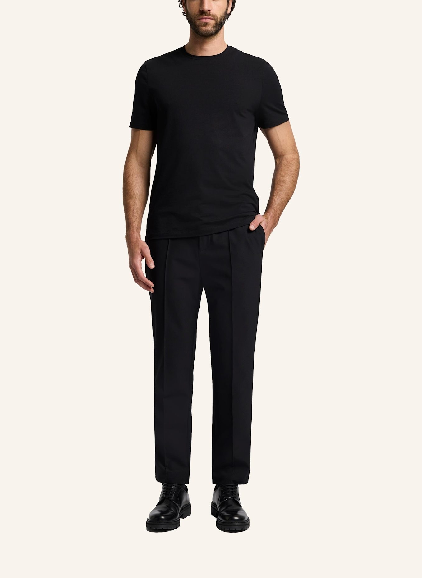 7 for all mankind Pants HYBRID CHINO Chino Fit, Farbe: SCHWARZ (Bild 5)