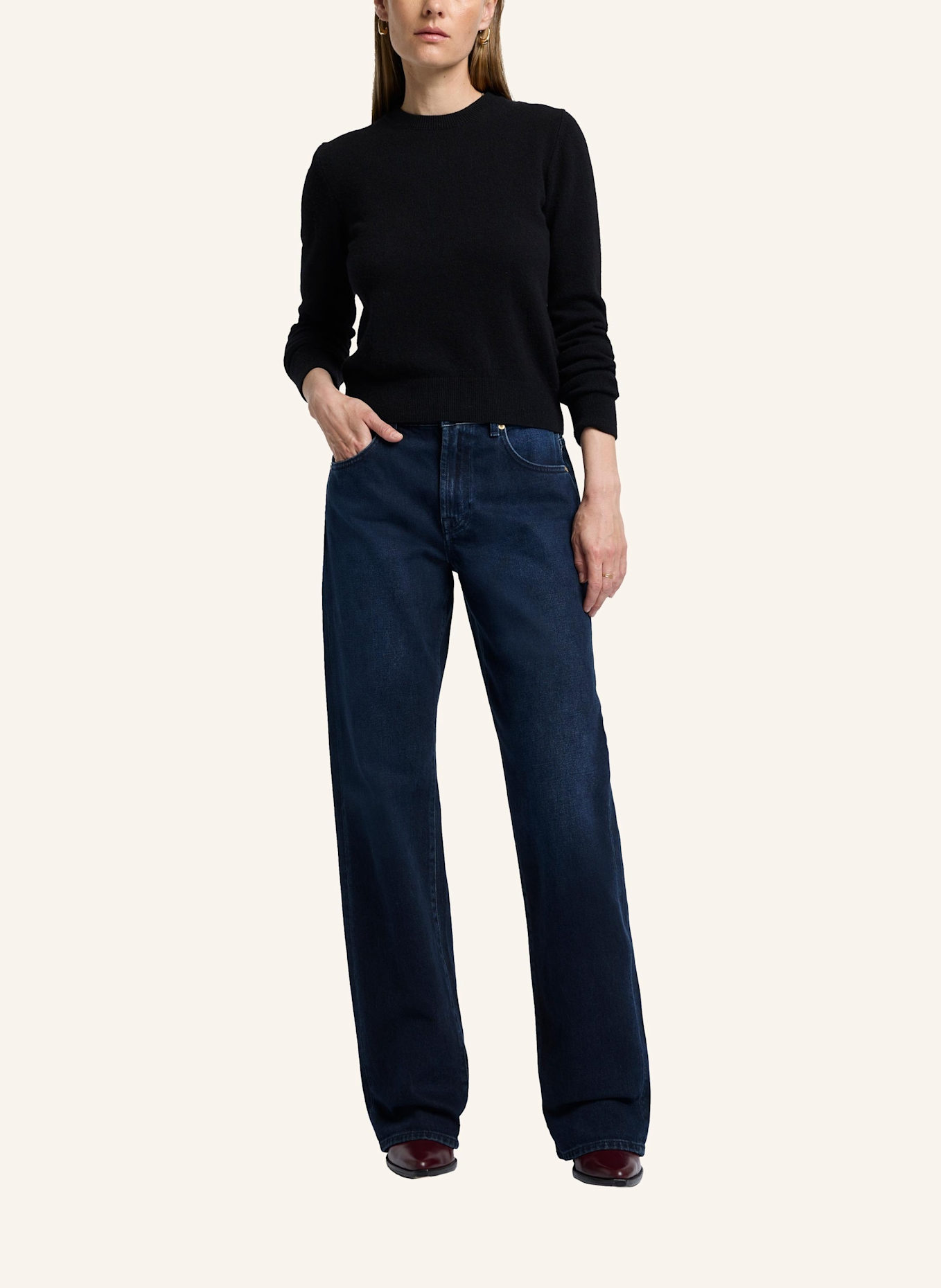 7 for all mankind Jeans TESS Straight Fit, Farbe: BLAU (Bild 5)