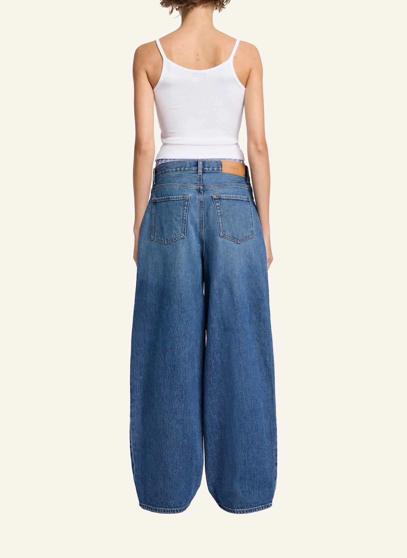 7 for all mankind Jeans BAGGY Wide leg Fit: BLAU