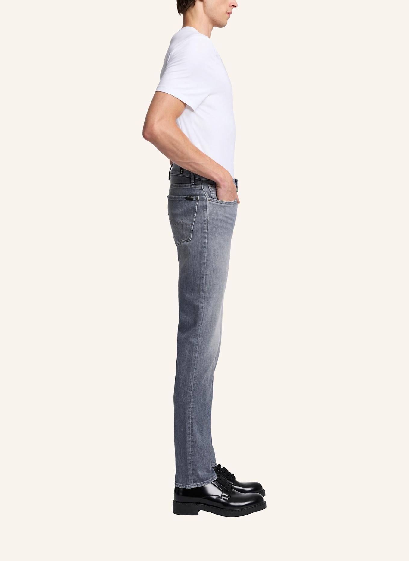 7 for all mankind Jeans SLIMMY Slim Fit, Farbe: GRAU (Bild 4)