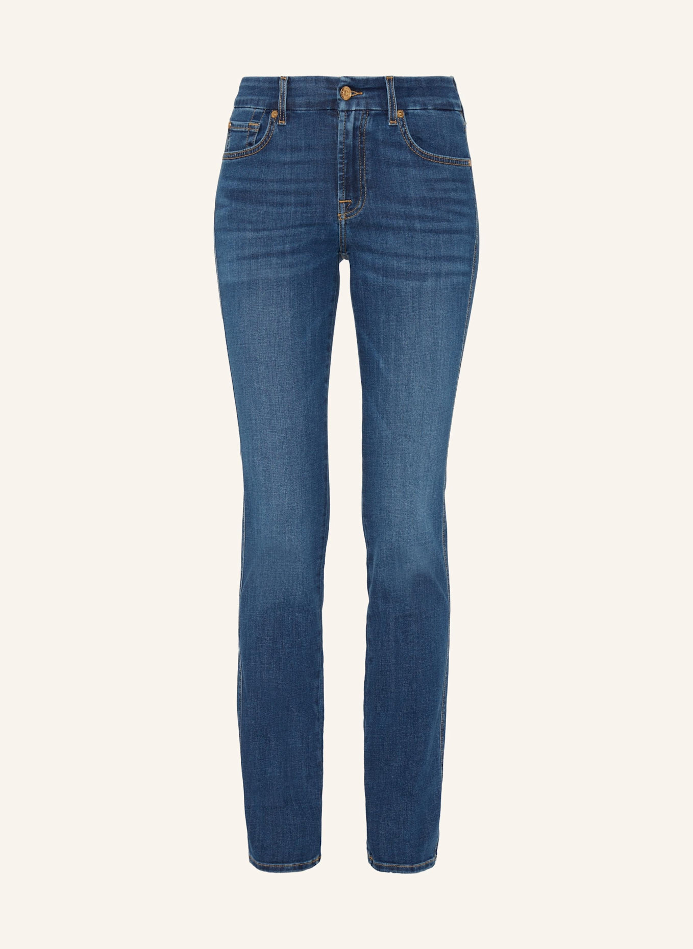 7 for all mankind Jeans KIMMIE STRAIGHT Straight Fit, Farbe: BLAU (Bild 1)