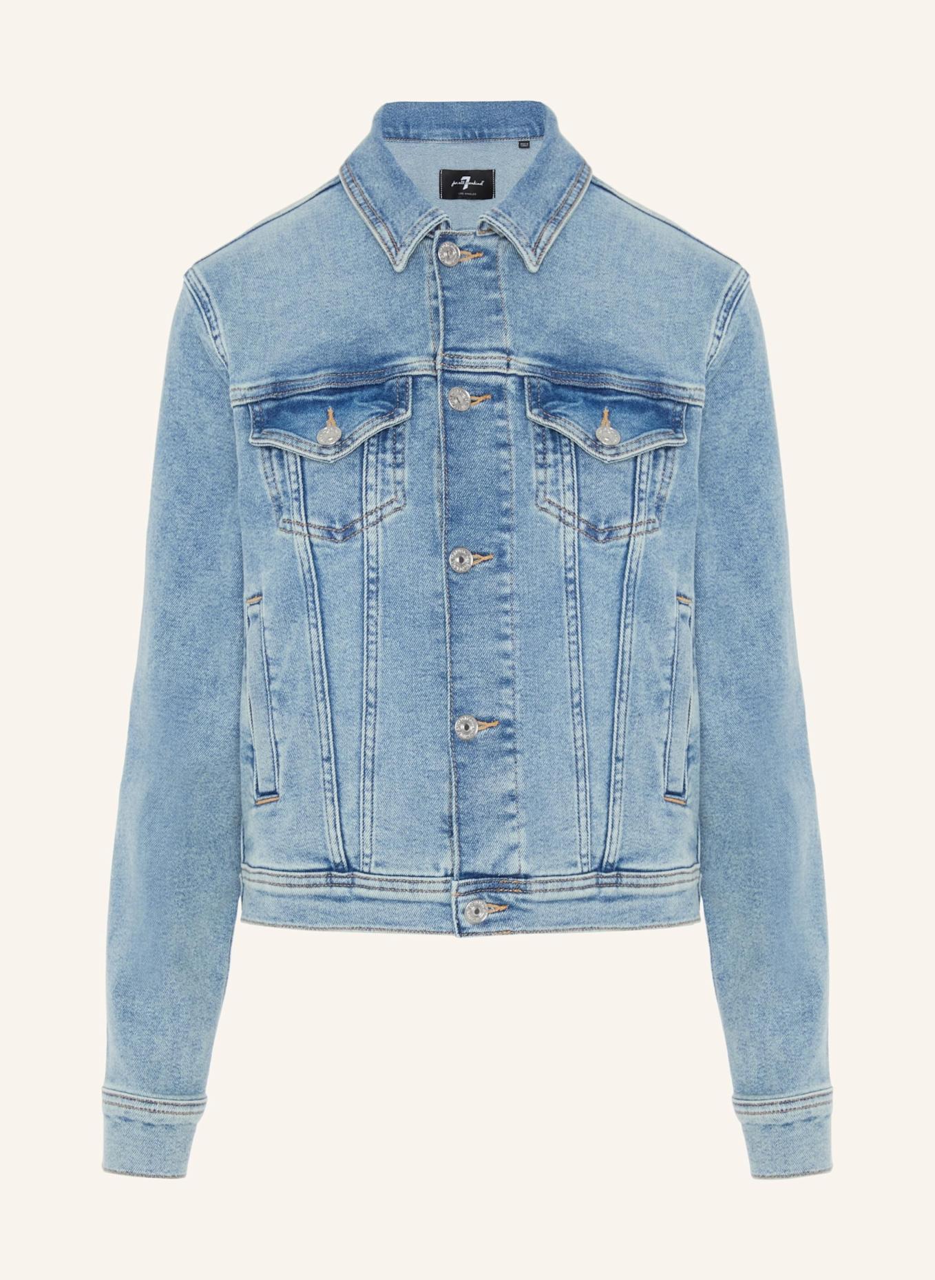 7 for all mankind CLASSIC TRUCKER Jeansjacke, Farbe: BLAU (Bild 1)