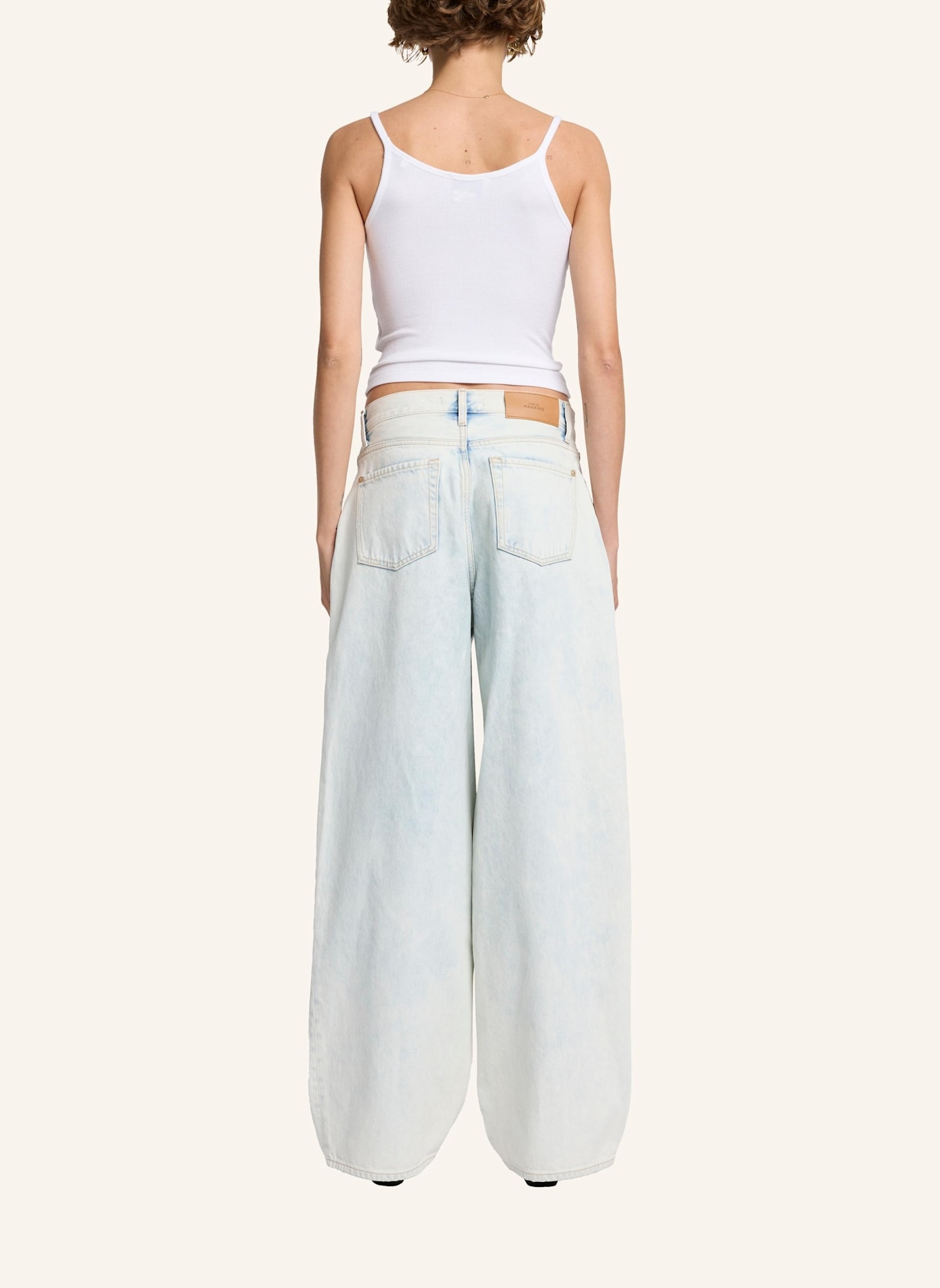 7 for all mankind Jeans BAGGY Wide fit: BLAU