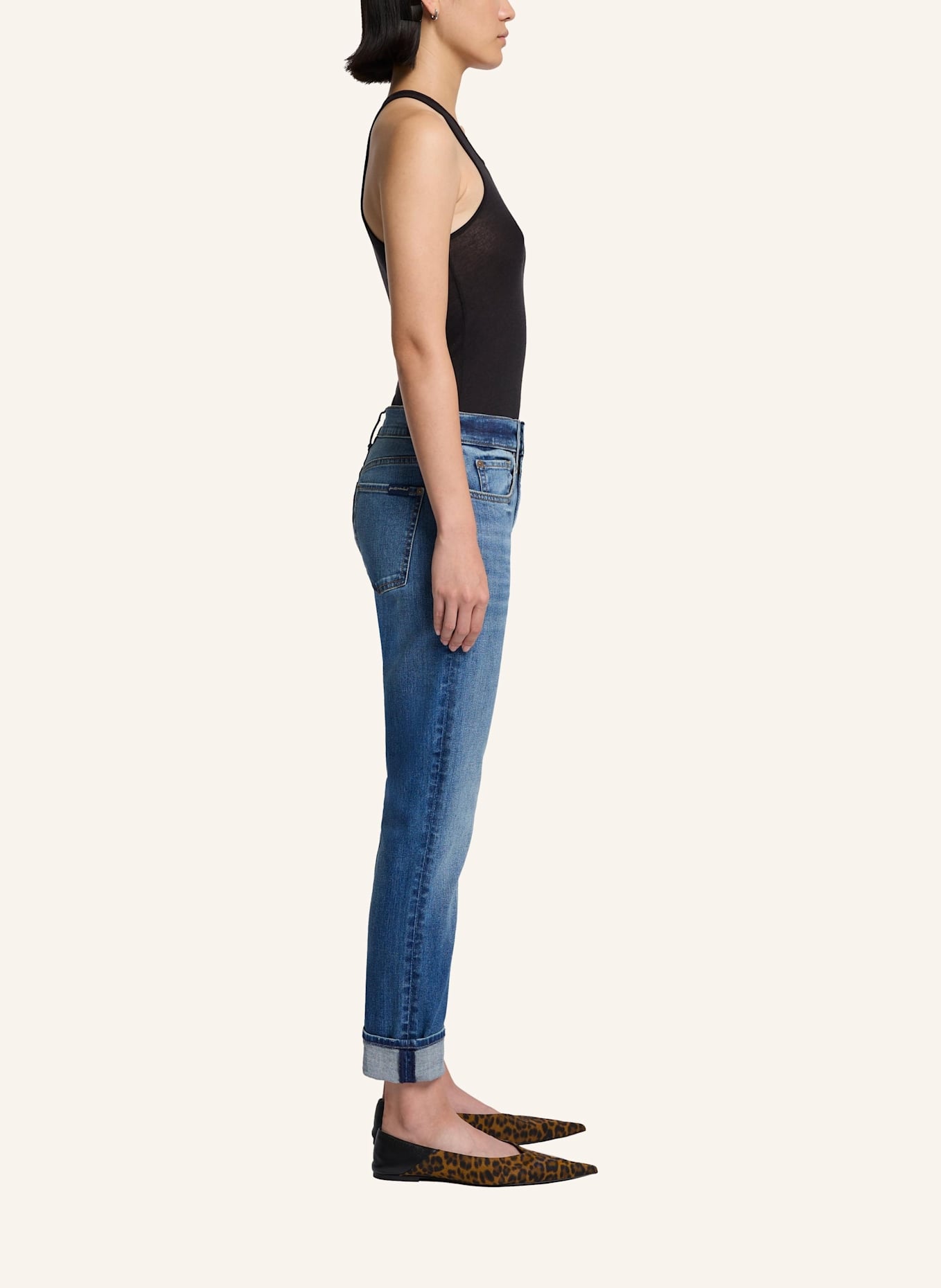 7 for all mankind Jeans RELAXED SKINNY Slim Fit, Farbe: BLAU (Bild 4)