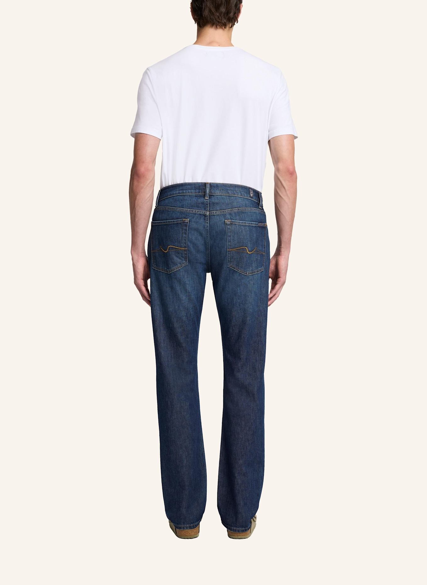 7 for all mankind Jeans THE STRAIGHT Straight Fit, Farbe: BLAU (Bild 2)