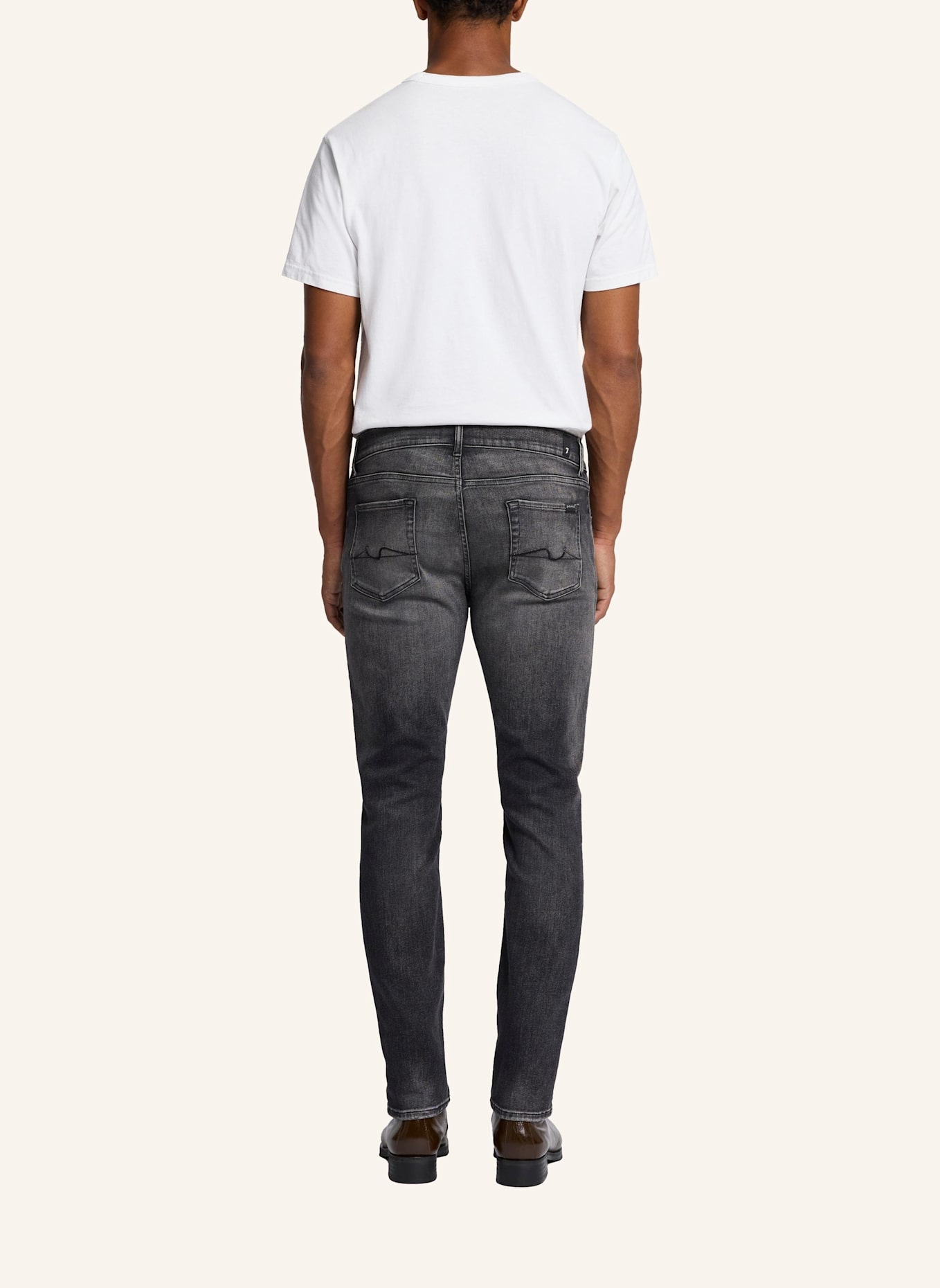 7 for all mankind Jeans SLIMMY TAPERED Slim Fit, Farbe: SCHWARZ (Bild 2)