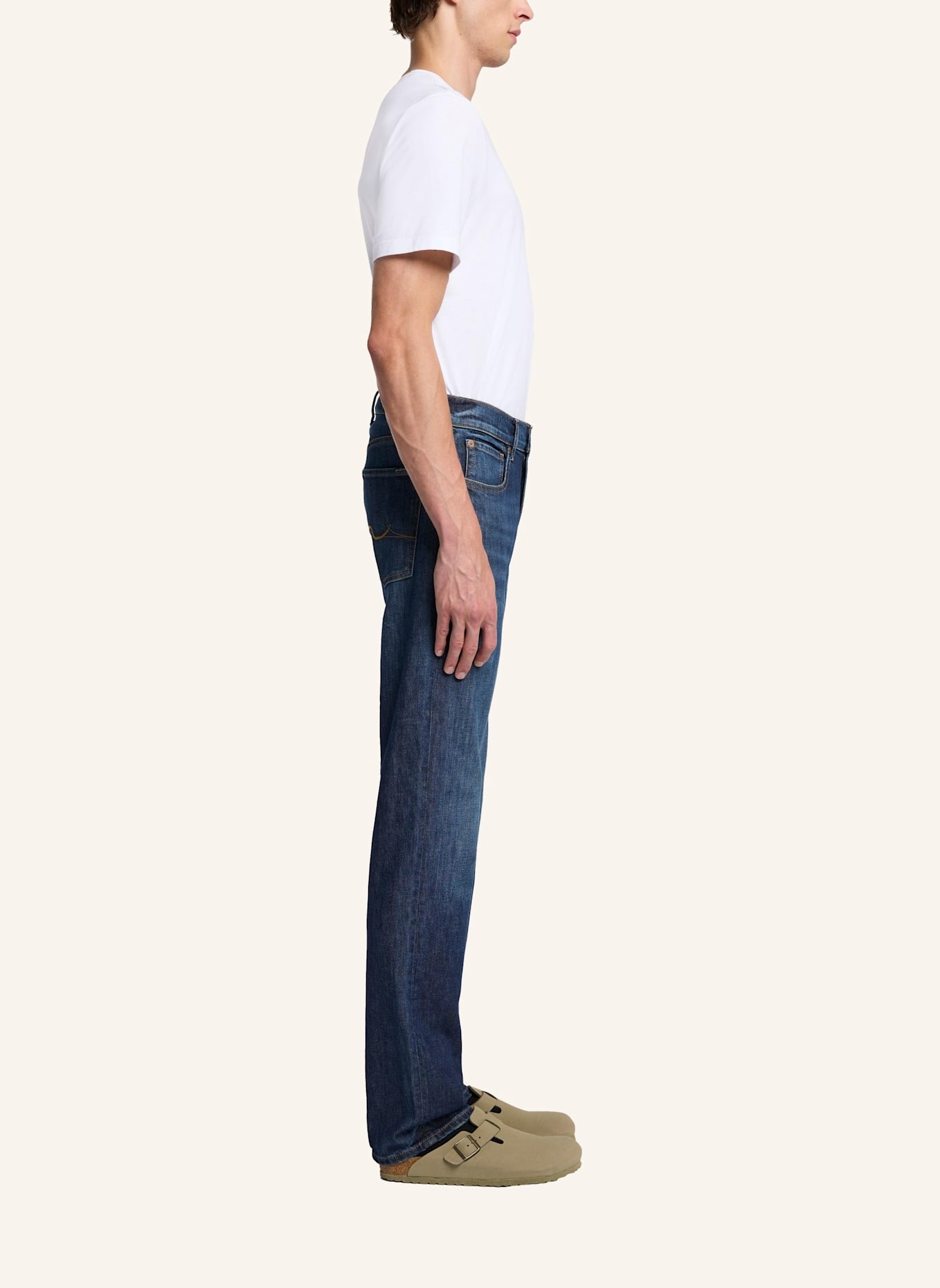 7 for all mankind Jeans THE STRAIGHT Straight Fit, Farbe: BLAU (Bild 4)