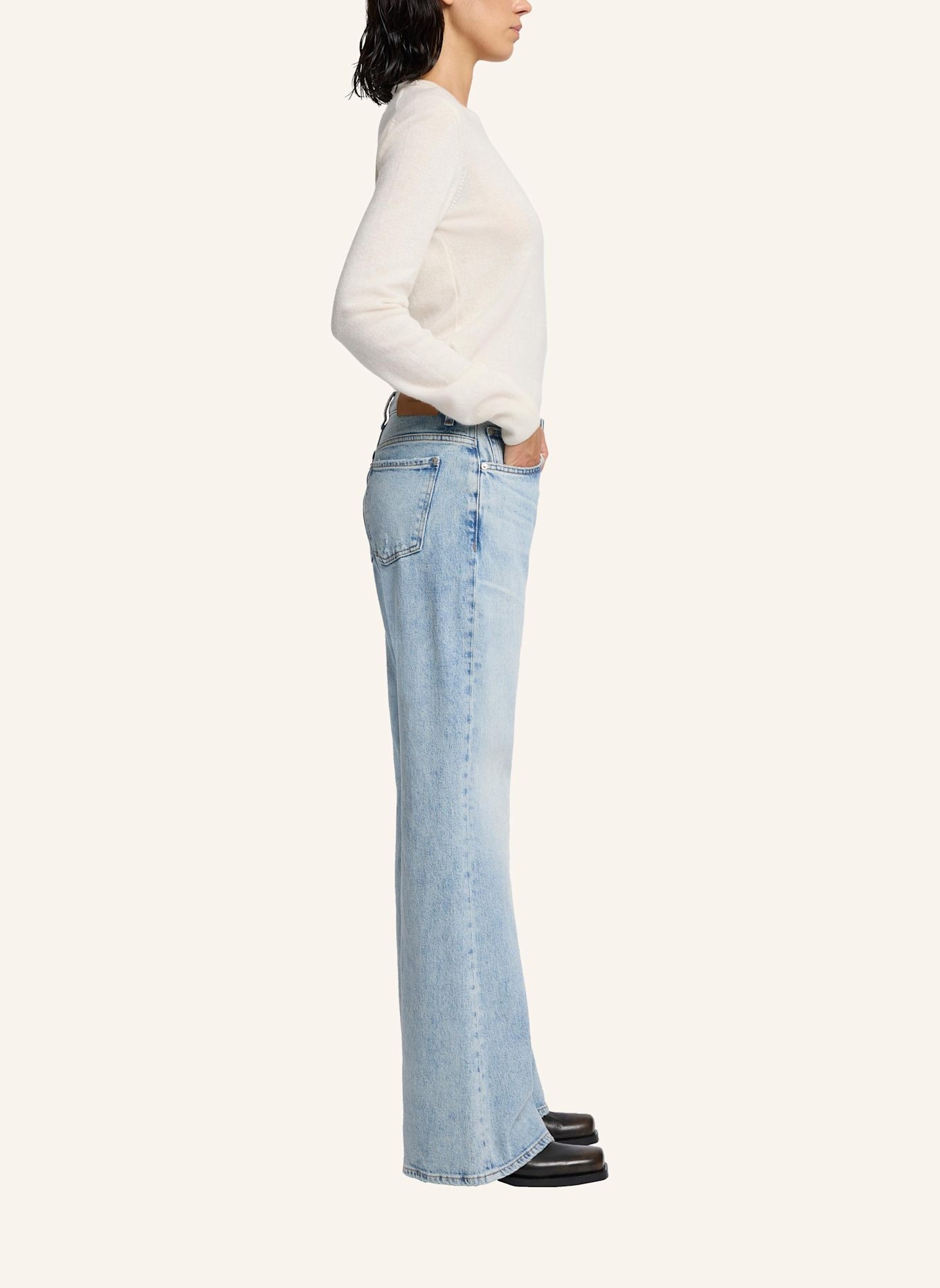 7 for all mankind Jeans SPENCER FLARE Bootcut Fit, Farbe: BLAU (Bild 4)