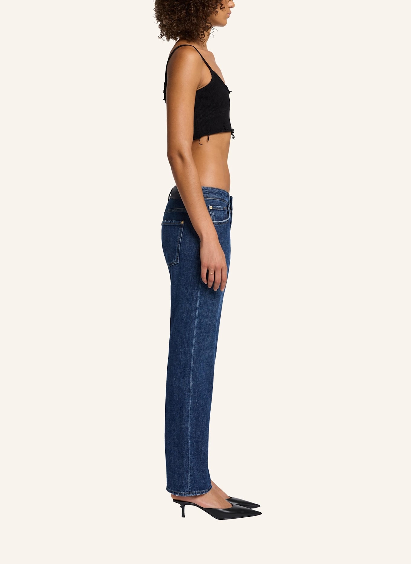 7 for all mankind Jeans CALIE STRAIGHT HUNTINGTON Straight Fit, Farbe: BLAU (Bild 4)