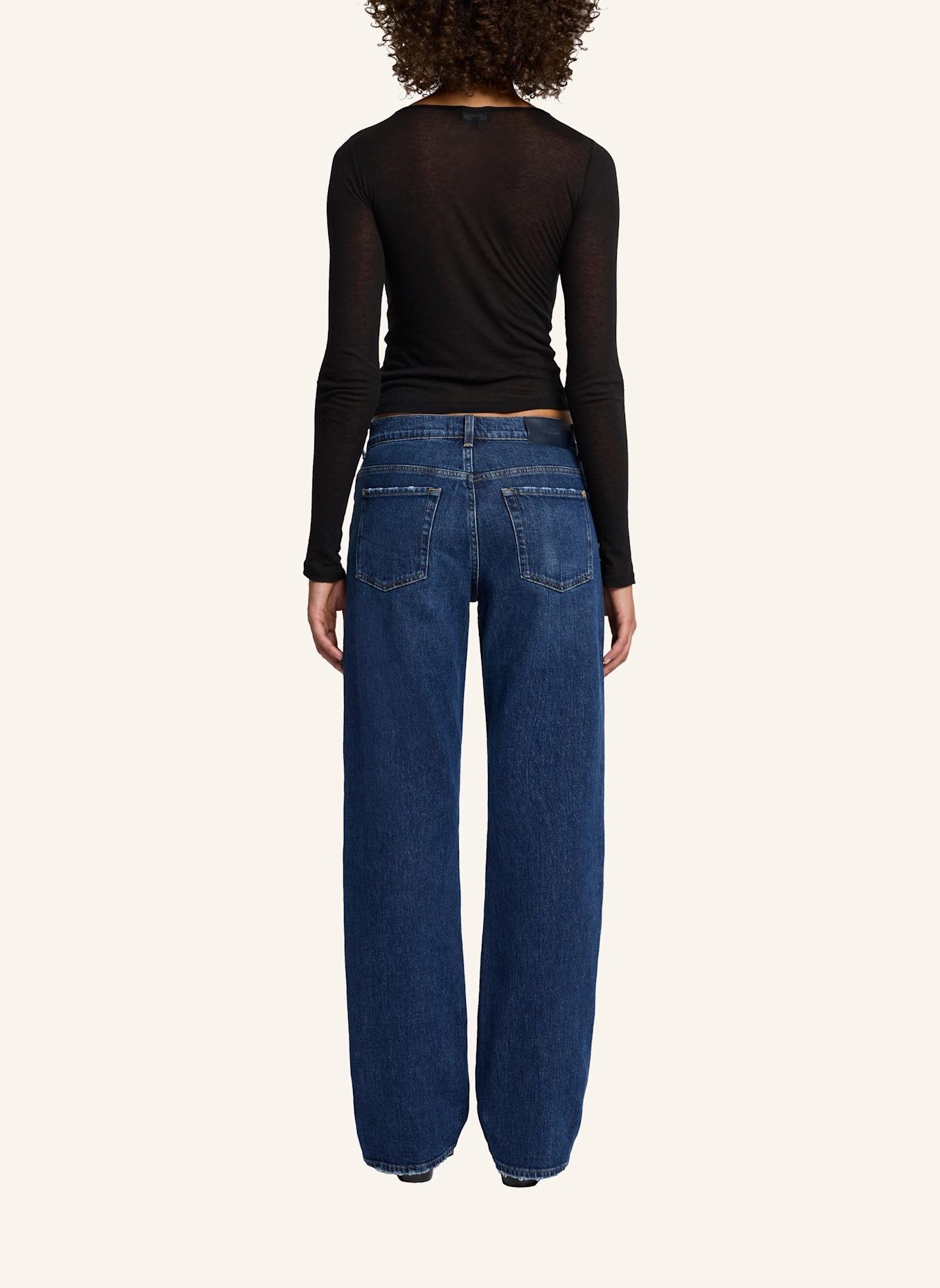 7 for all mankind Jeans TESS TROUSER Straight Fit, Farbe: BLAU (Bild 2)