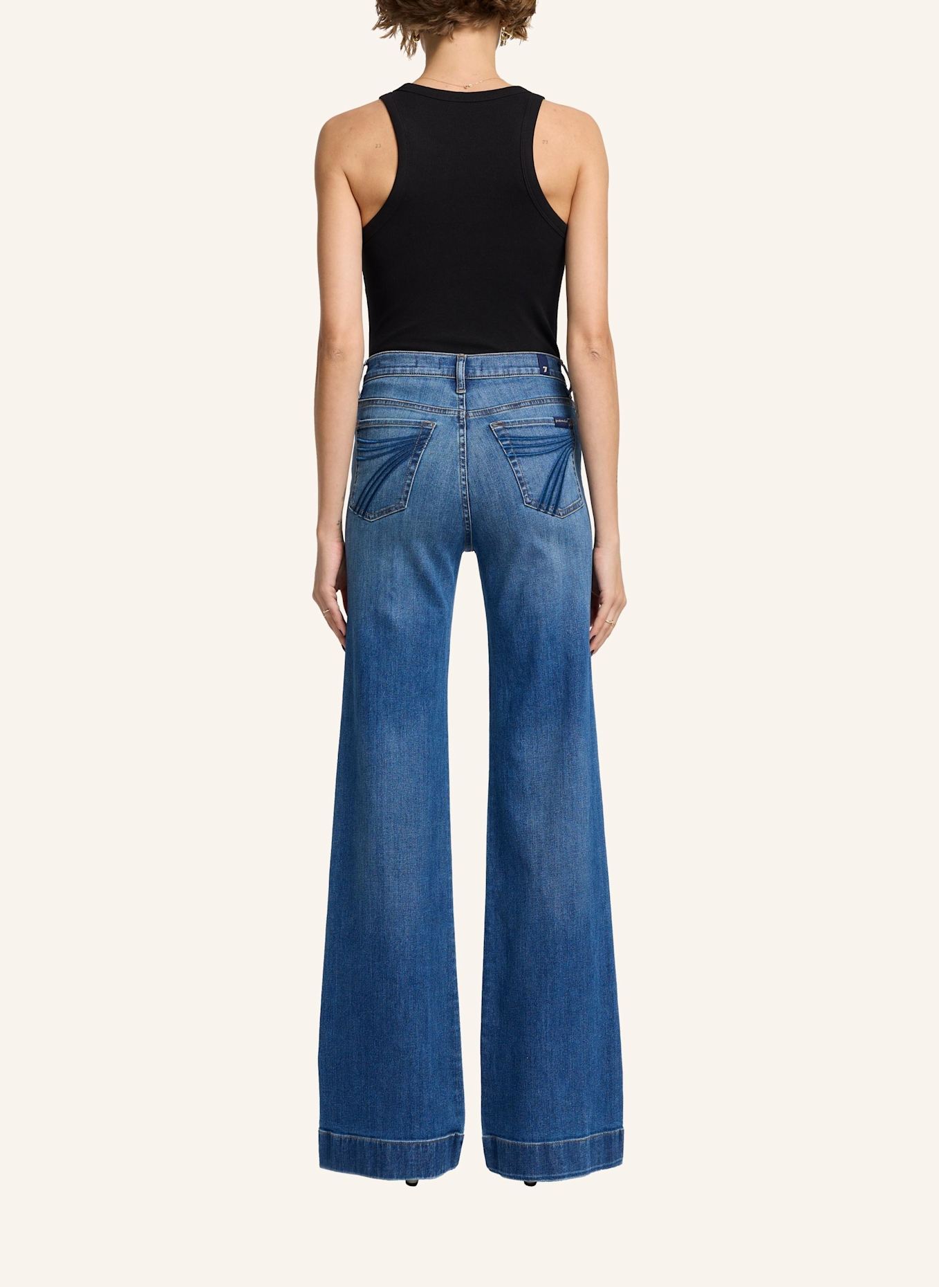 7 for all mankind Jeans MODERN DOJO Flare Fit, Farbe: BLAU (Bild 2)