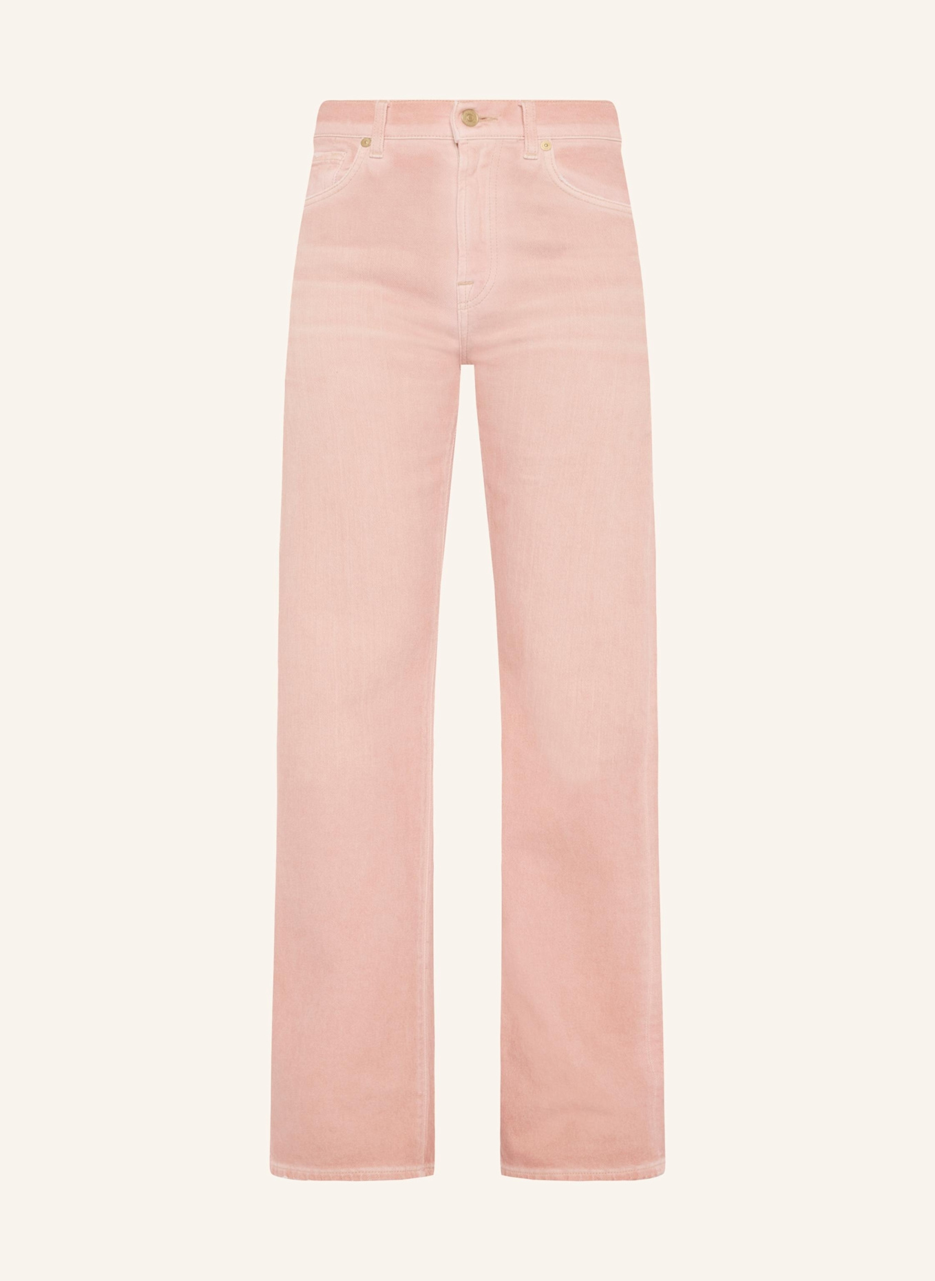 7 for all mankind Pants TESS TROUSER Straight Fit, Farbe: PINK (Bild 1)