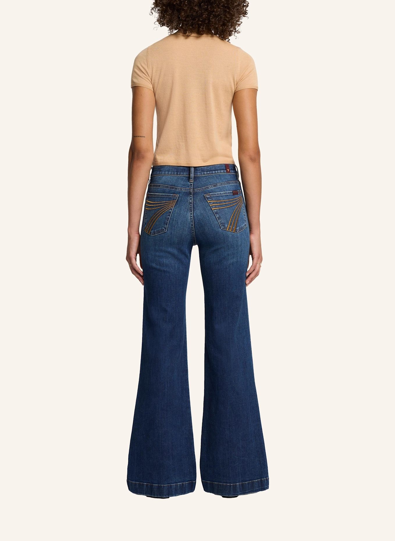 7 for all mankind Jeans MODERN DOJO Flare Fit, Farbe: BLAU (Bild 2)