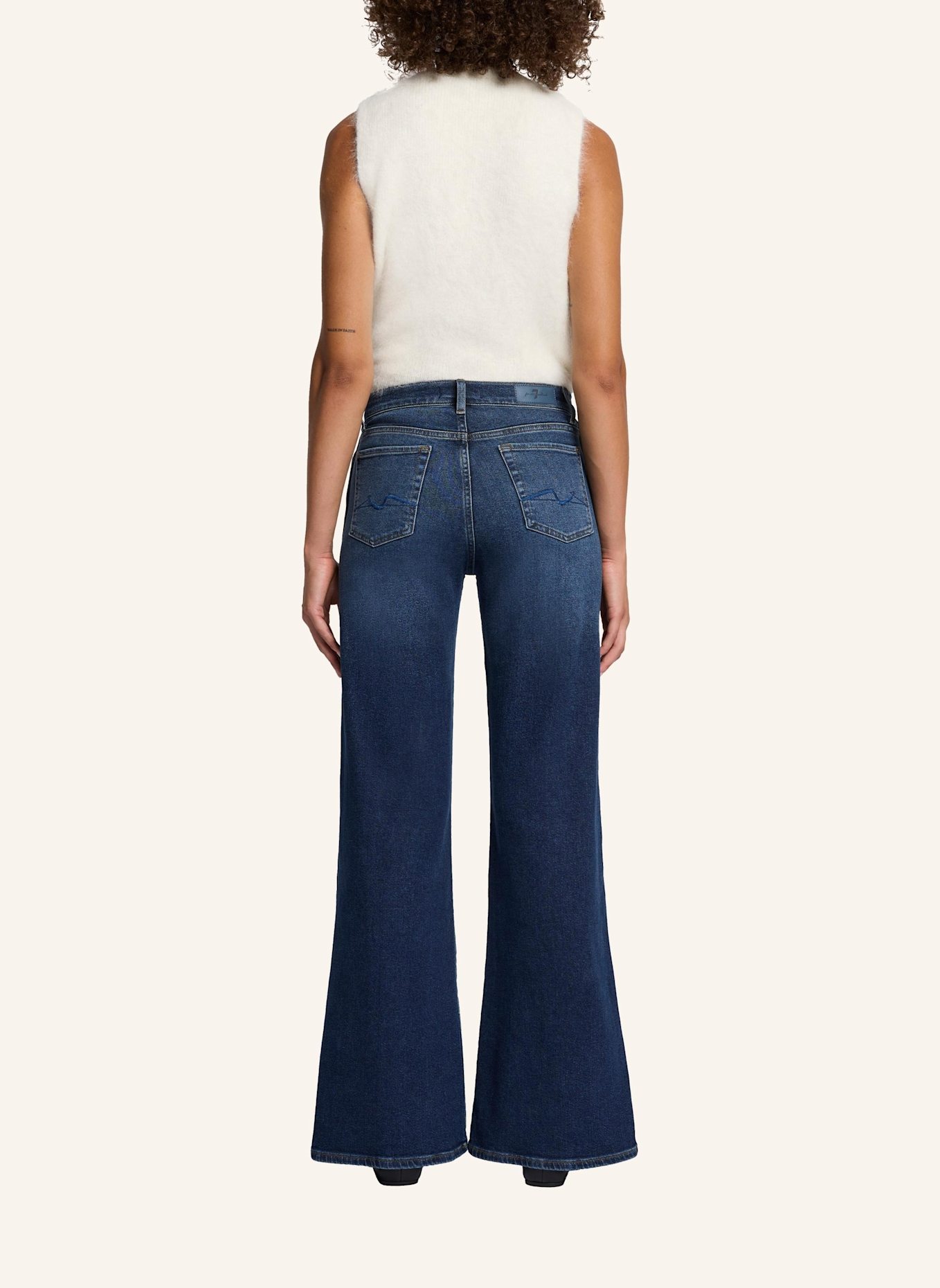 7 for all mankind Jeans LOTTA Flare Fit, Farbe: BLAU (Bild 2)