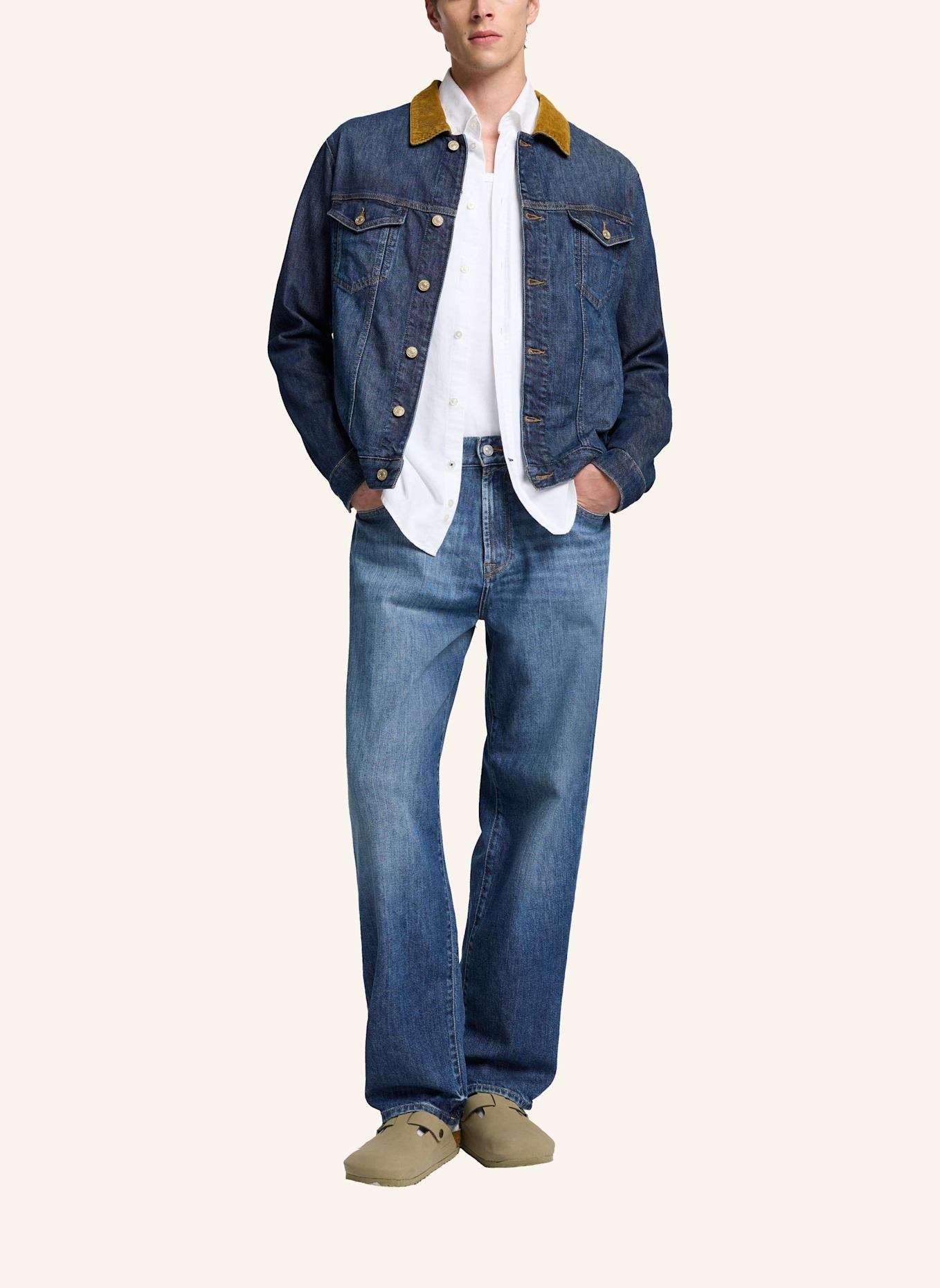 7 for all mankind PERFECT JACKET, Farbe: BLAU (Bild 5)