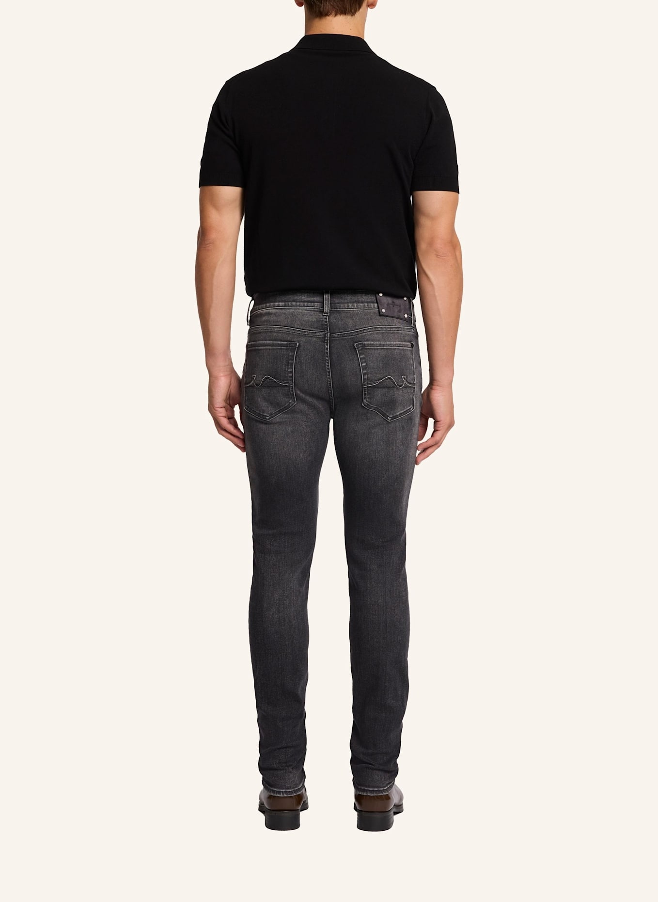 7 for all mankind Jeans PAXTYN Skinny Fit, Farbe: SCHWARZ (Bild 2)