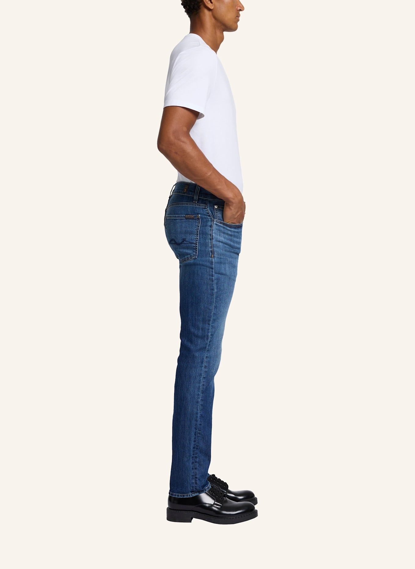 7 for all mankind Jeans SLIMMY Slim Fit, Farbe: BLAU (Bild 4)