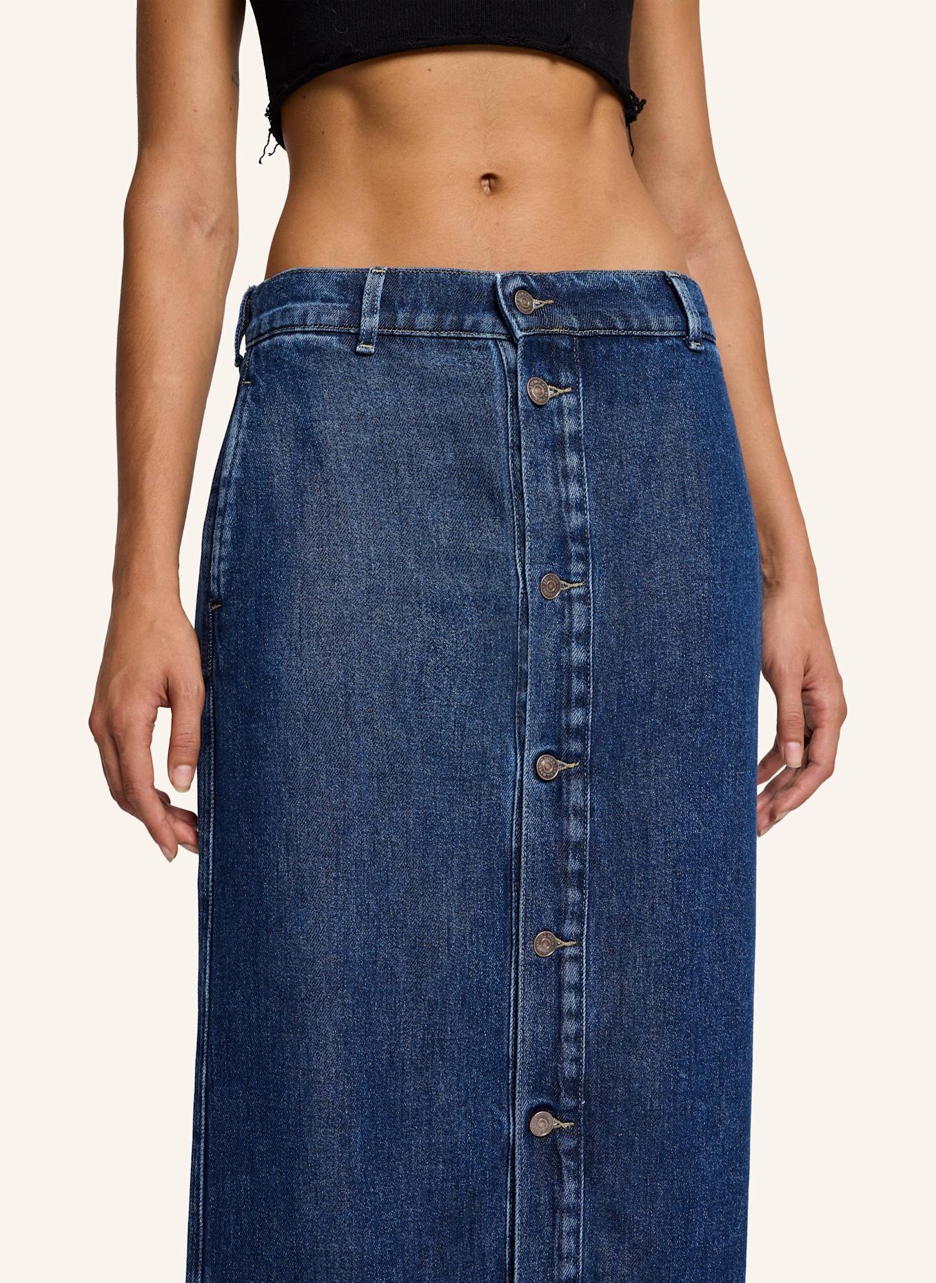 7 for all mankind AMIE SKIRT Jeansrock, Farbe: BLAU (Bild 3)