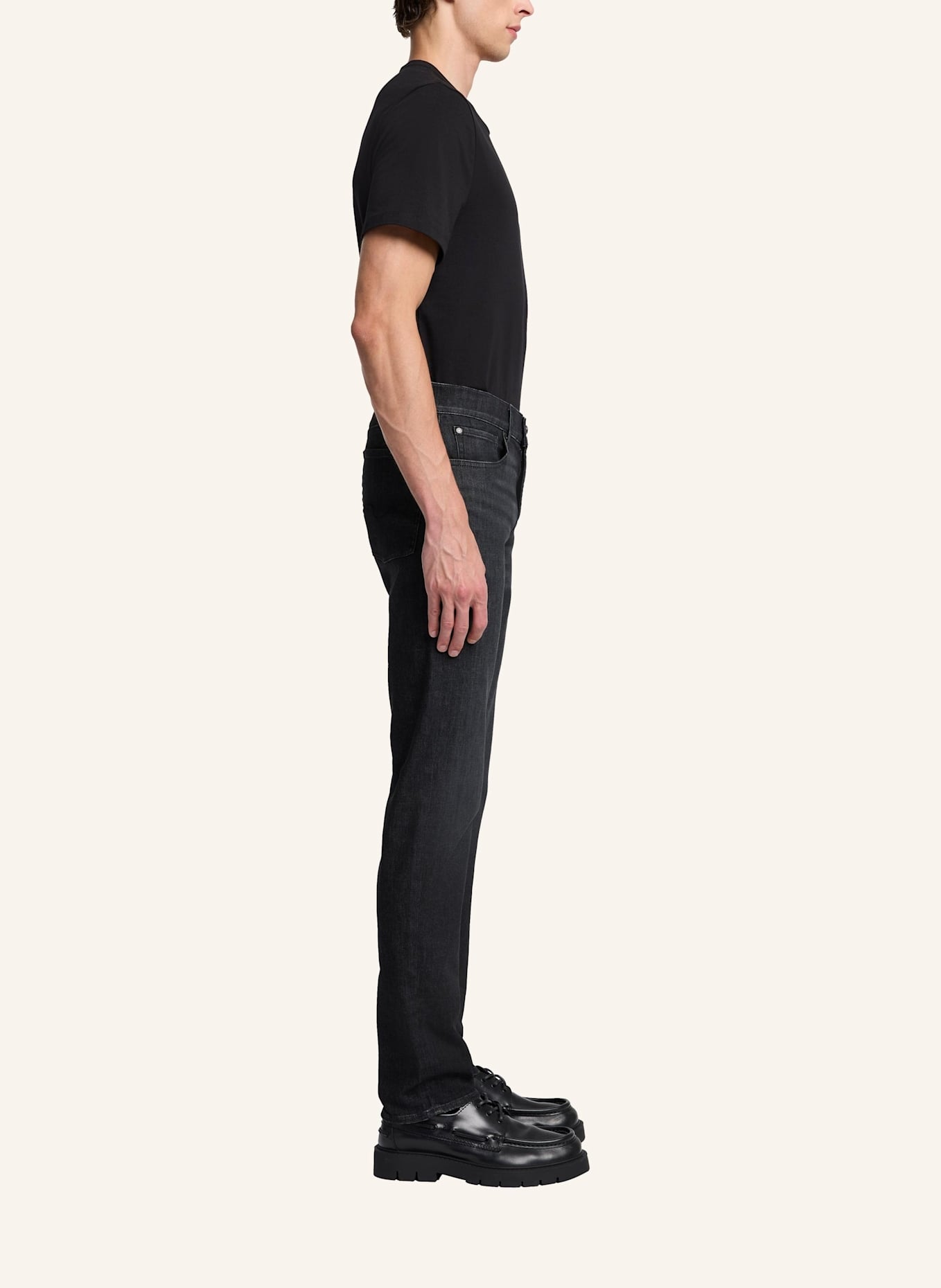 7 for all mankind Jeans SLIMMY Slim Fit, Farbe: SCHWARZ (Bild 4)