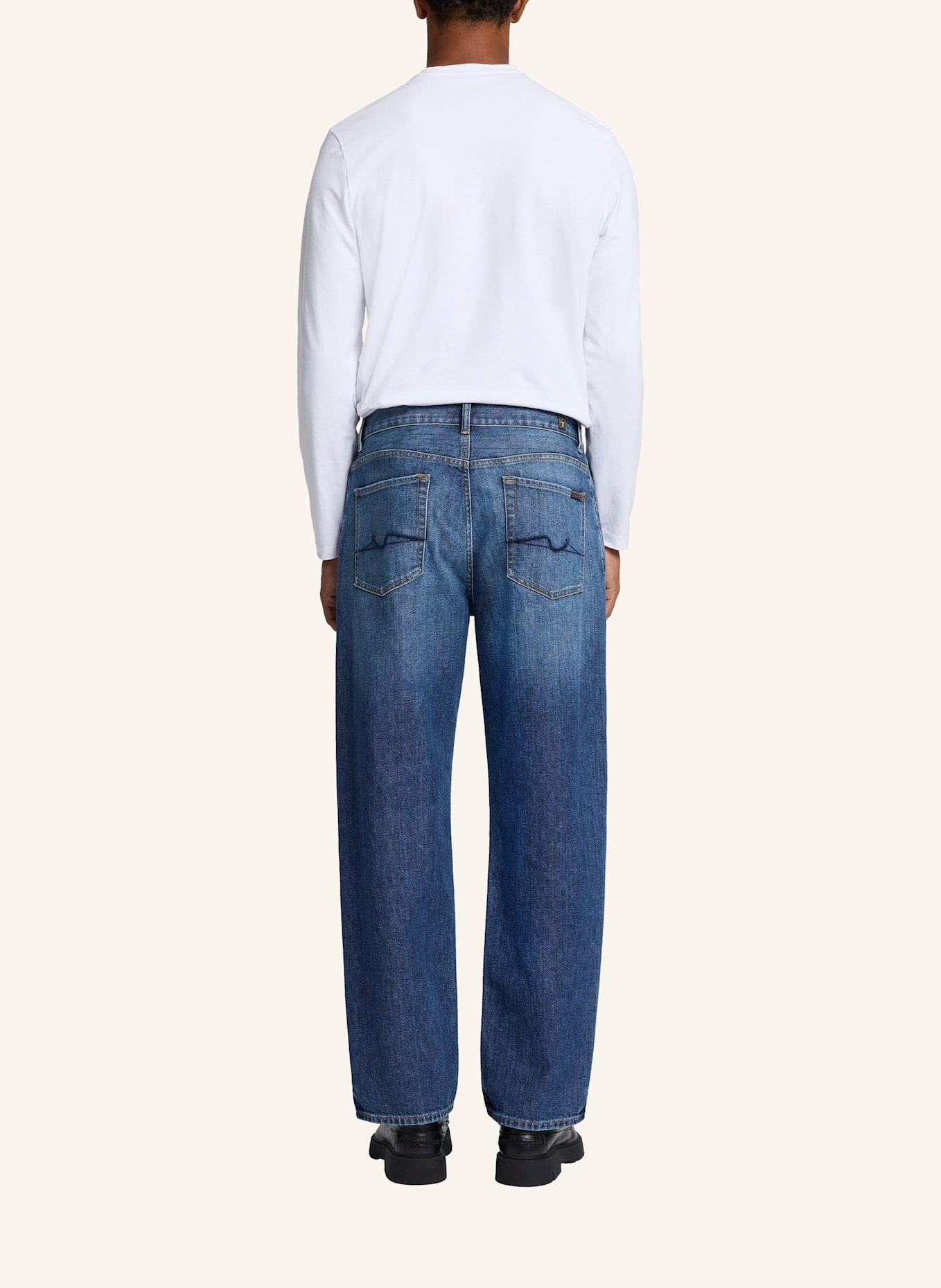 7 for all mankind Jeans RYAN Straight Fit, Farbe: BLAU (Bild 2)