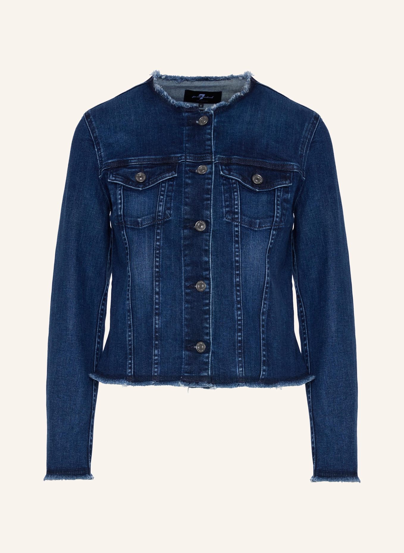 7 for all mankind VICKY JACKET, Farbe: BLAU (Bild 1)